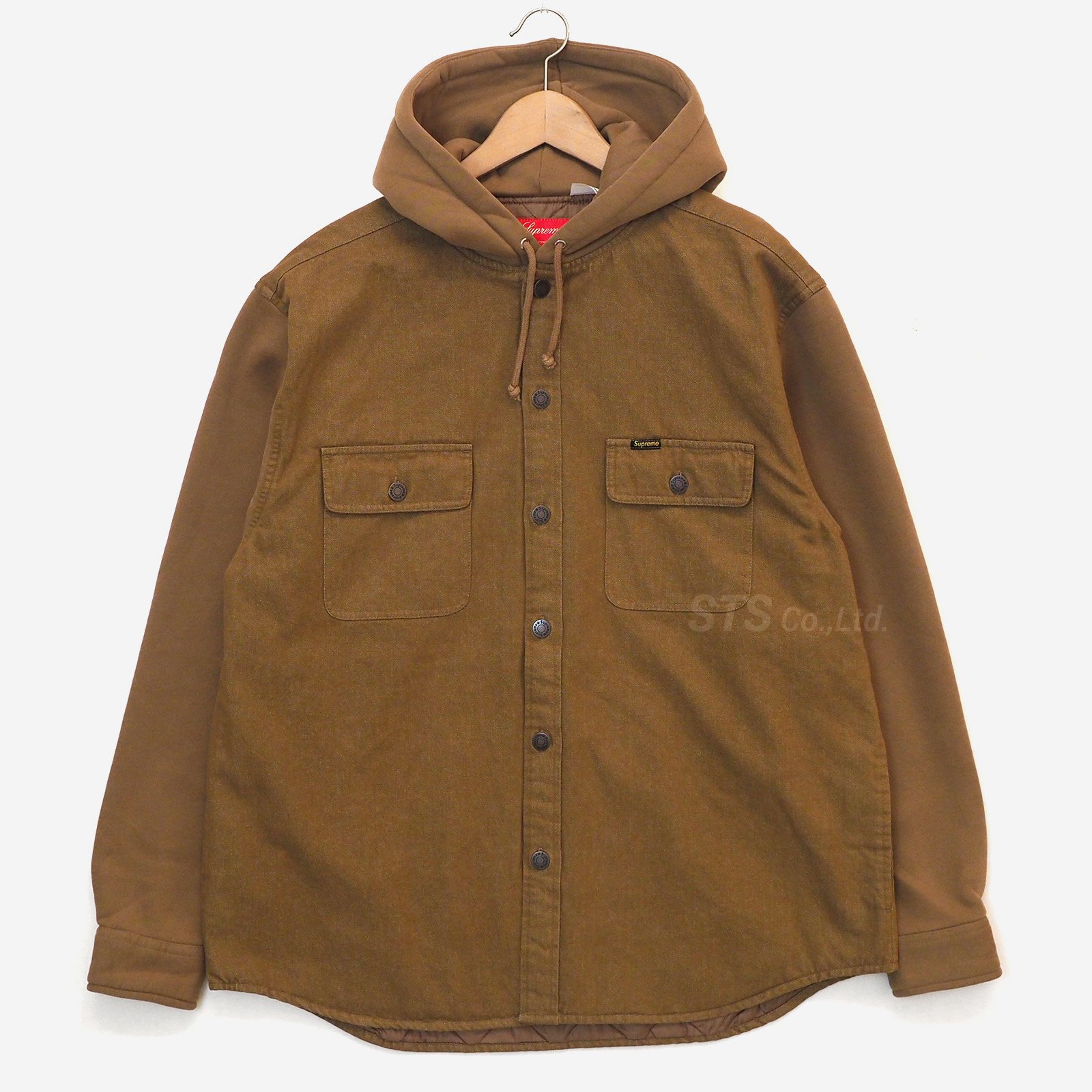 Supreme - Fleece Hooded Denim Shirt - ParkSIDER