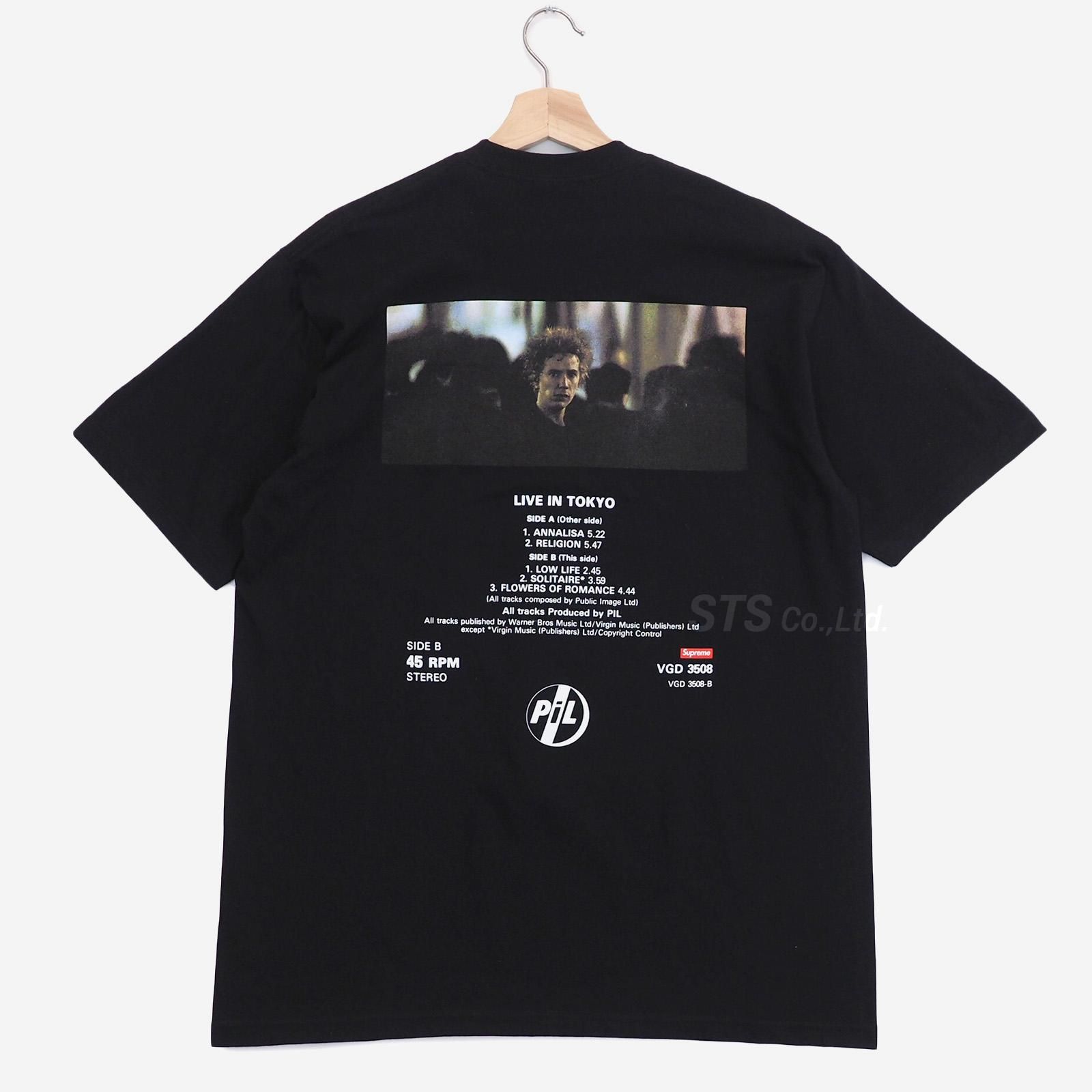 最終値下げ Live Supreme◇22AW/PIL In Tee/Tシャツ/L/コットン/BLU