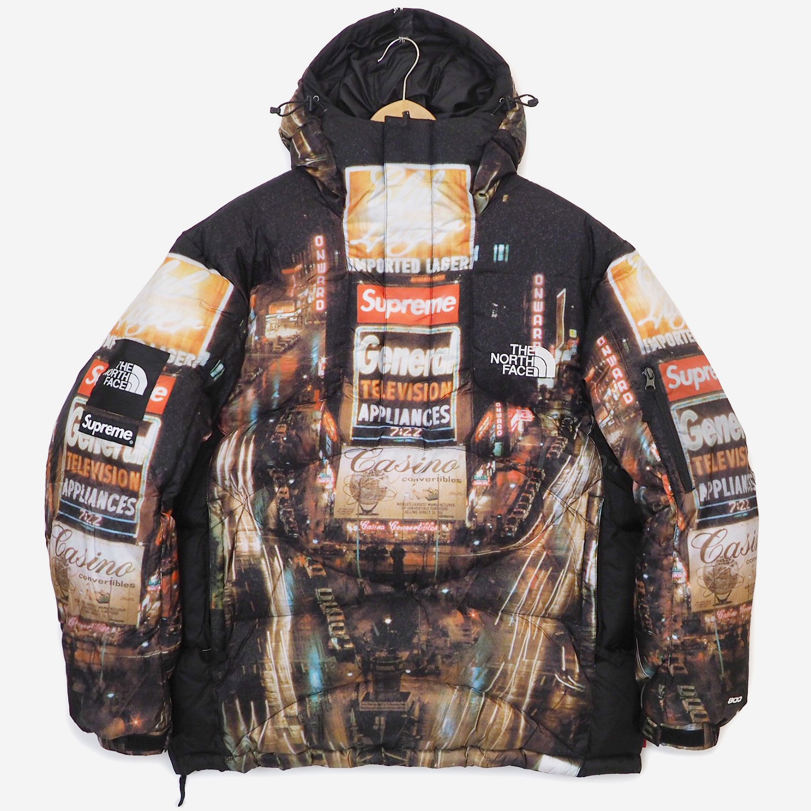 Supreme/The North Face 800-Fill Half Zip Hooded Pullober 
