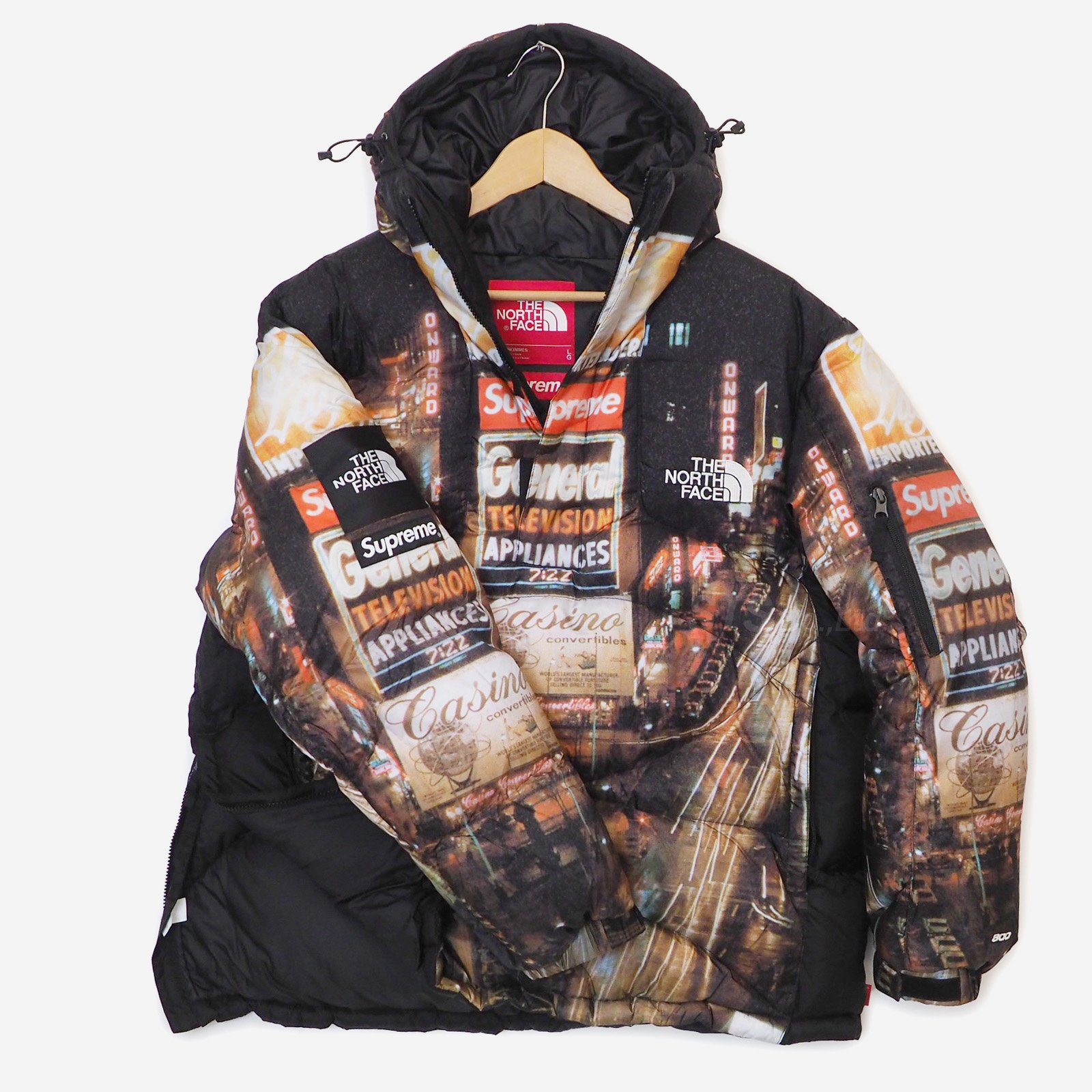 Supreme/The North Face 800-Fill Half Zip Hooded Pullober ...