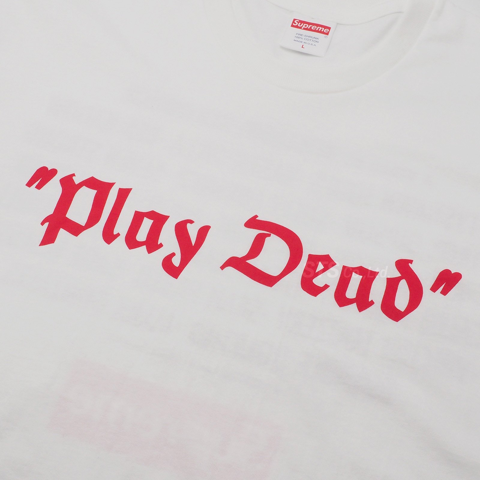 Supreme - Play Dead Tee - ParkSIDER