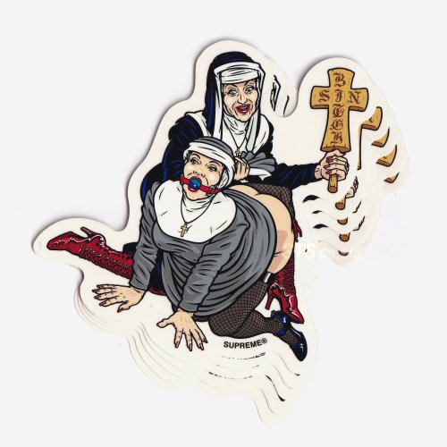 Supreme - Nuns Sticker