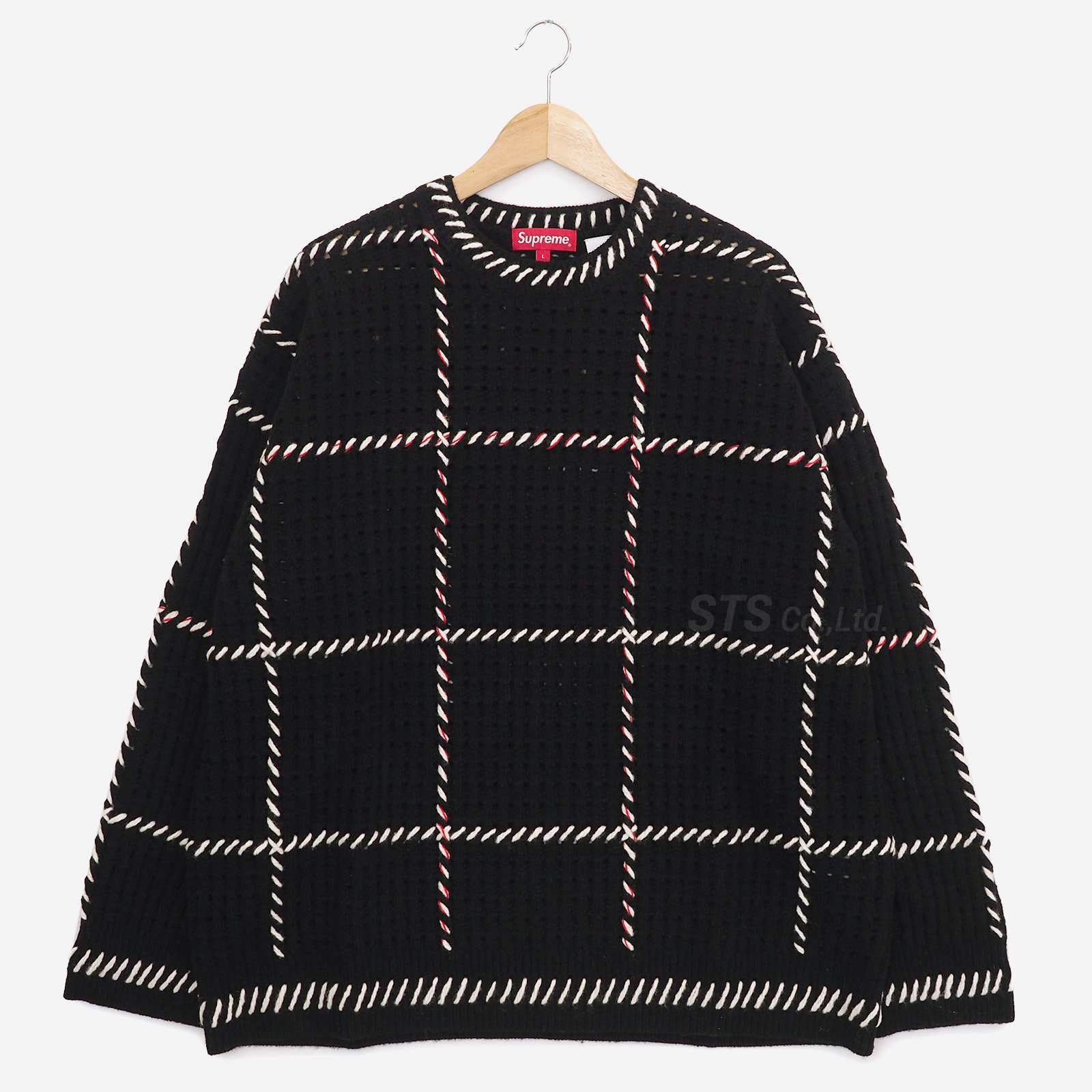 supreme quilt stitch sweaterメンズ