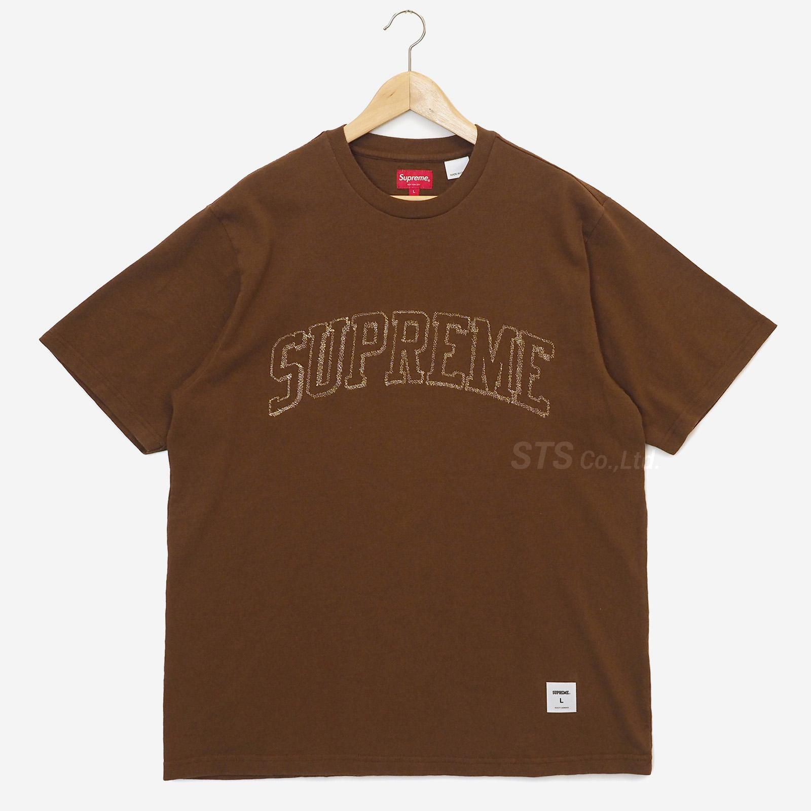 Supreme - Sketch Embroidered S/S Top - ParkSIDER