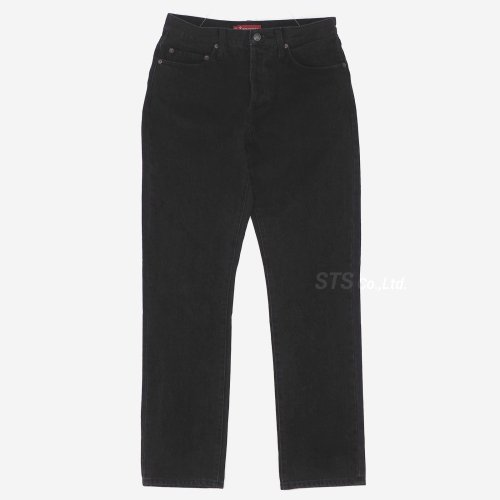 Supreme - Stone Washed Black Slim Jean