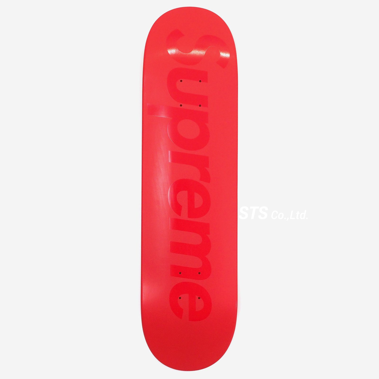 Supreme Tonal Box Logo Skateboard RED - スケートボード