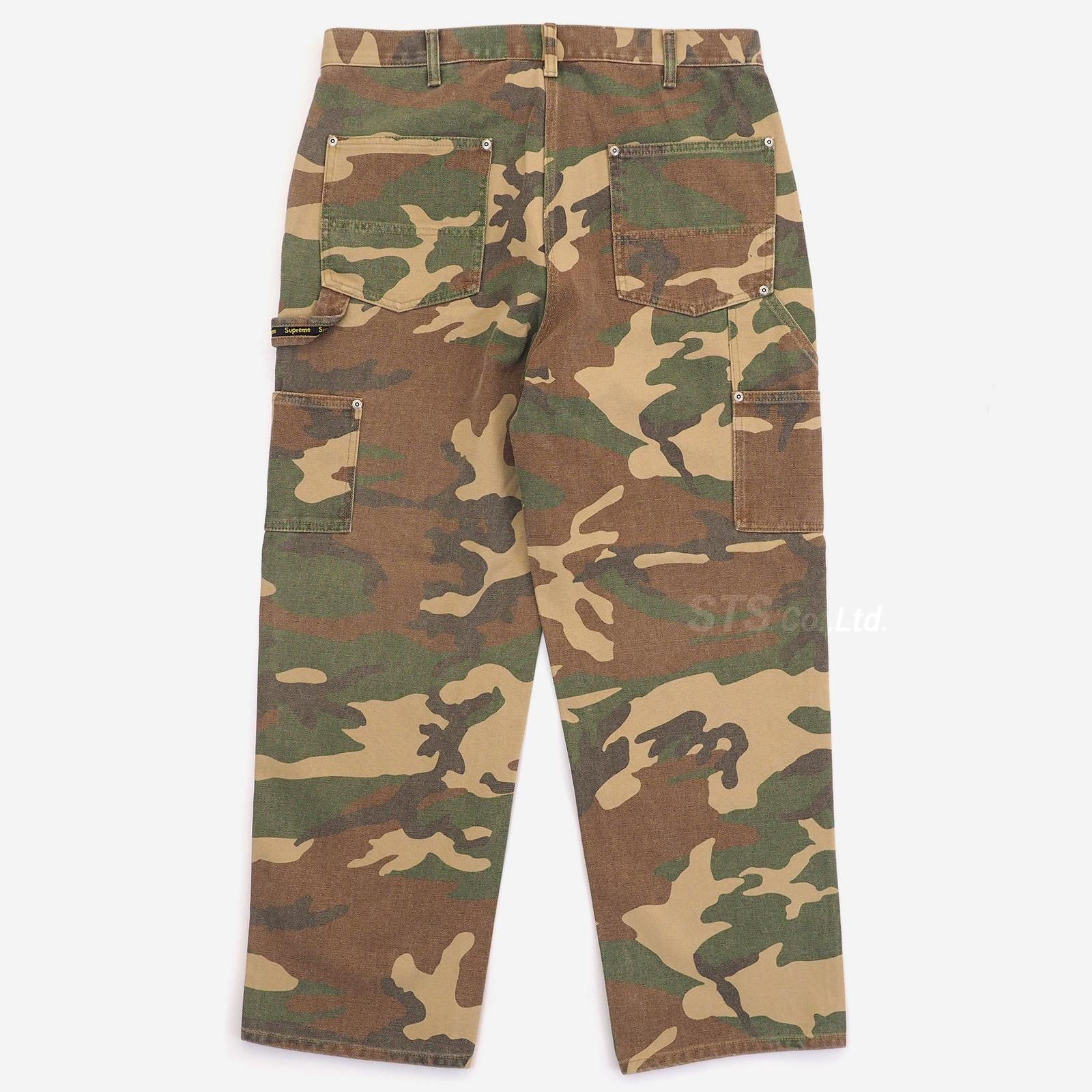 Supreme Double Knee Painterパンツ 迷彩 カモフラ30 - メルカリ