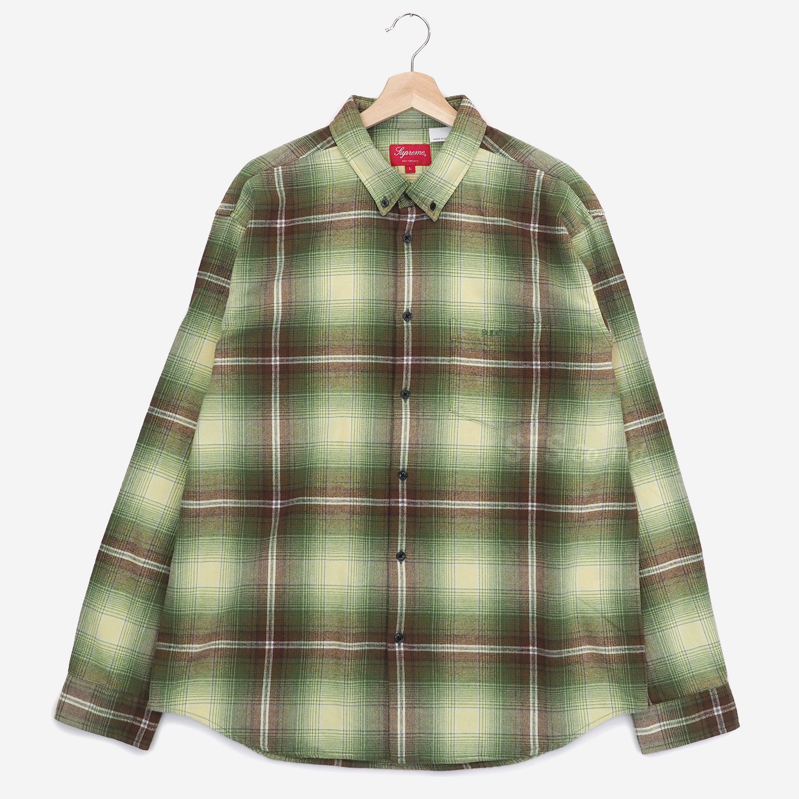 Supreme - Shadow Plaid Flannel Shirt - ParkSIDER