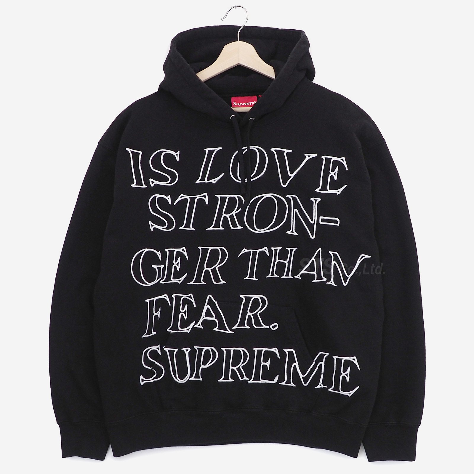Supreme Stronger Than Fear Hooded