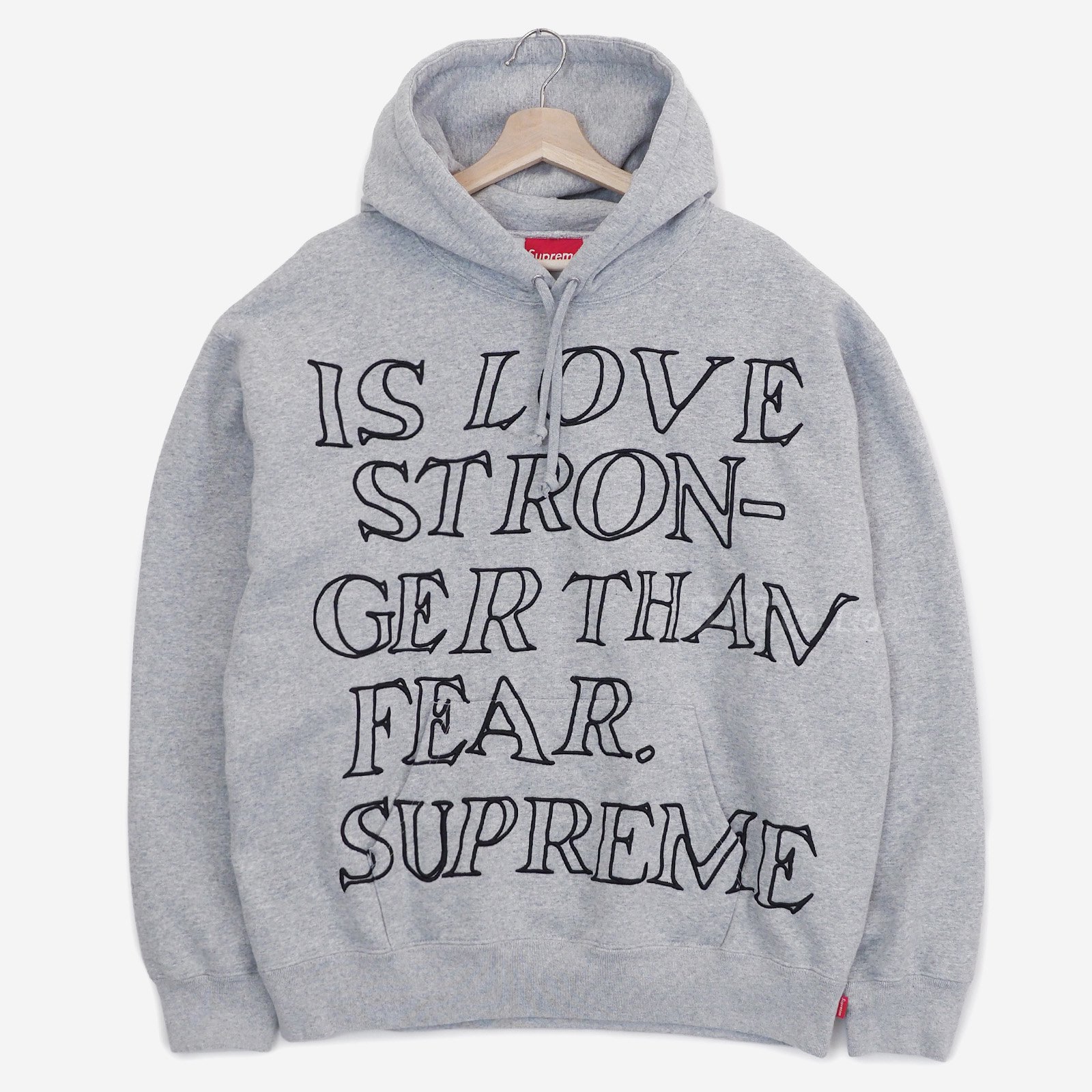 Supreme - Stronger Than Fear Hooded Sweatshirt - ParkSIDER