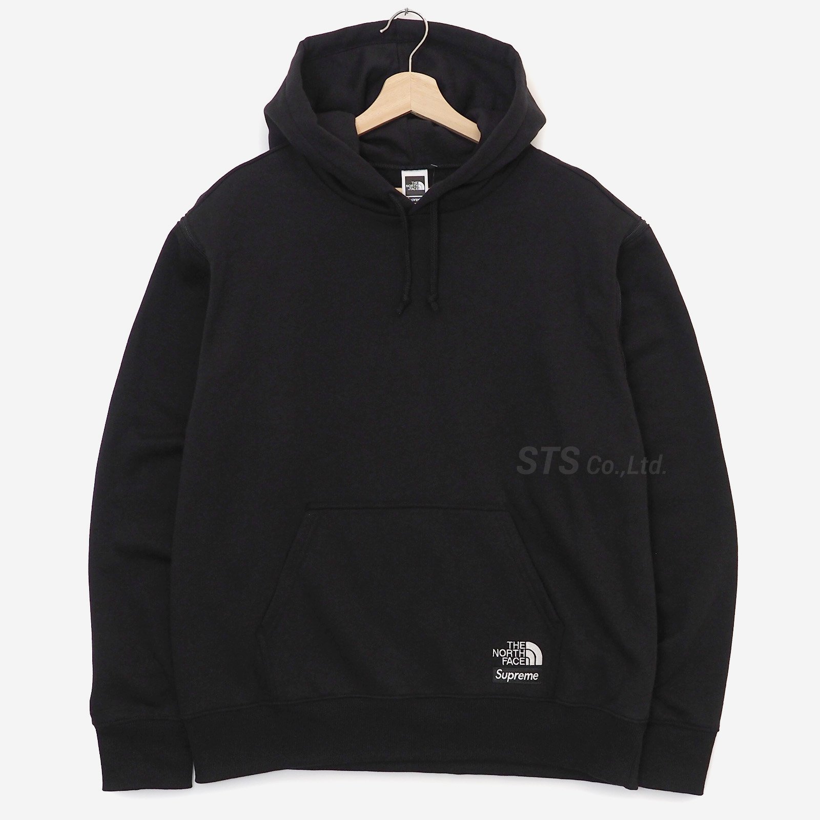 supreme north face hooded sweatshirt XLBlack黒SIZE
