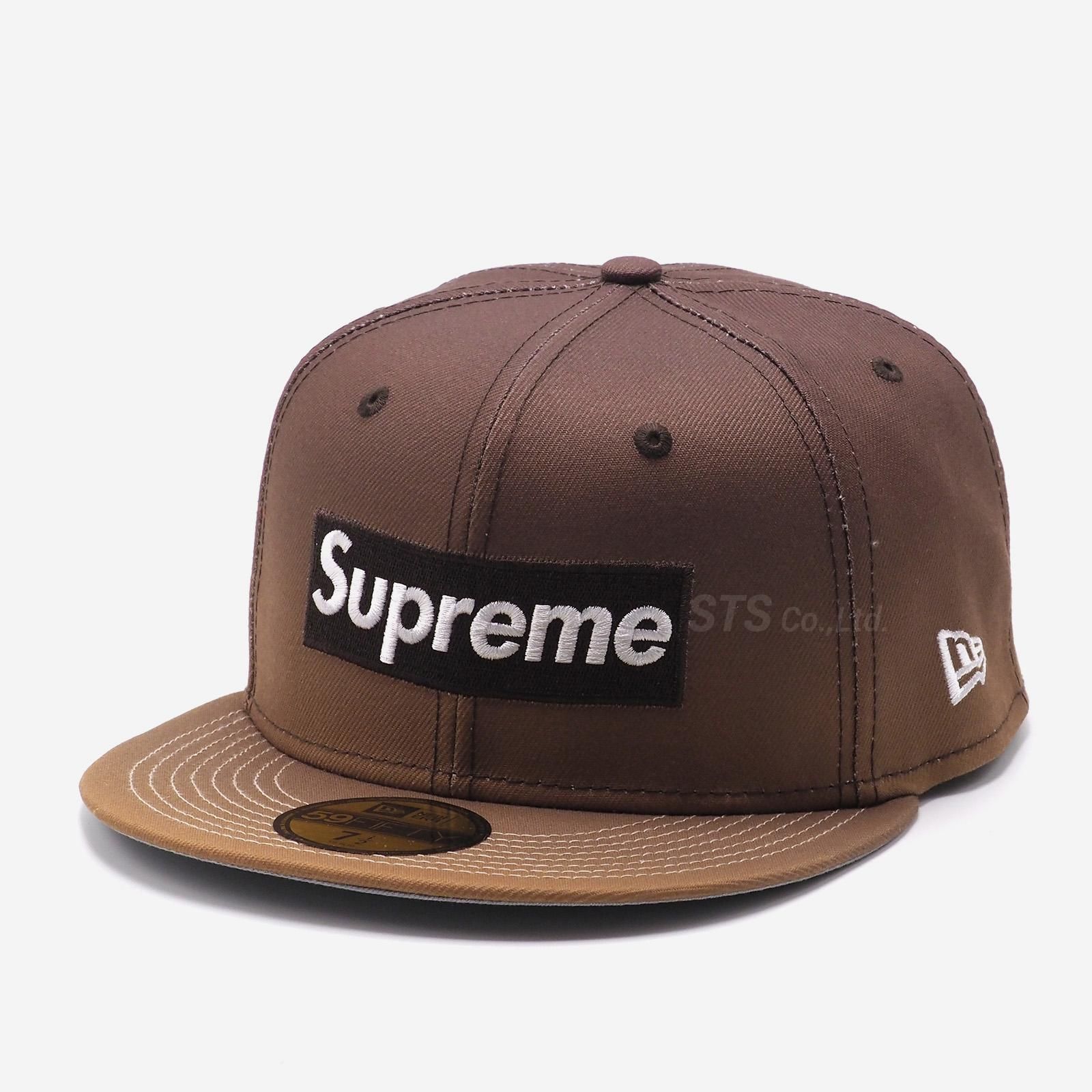 supreme Gradient Box Logo New Era Brown | hartwellspremium.com