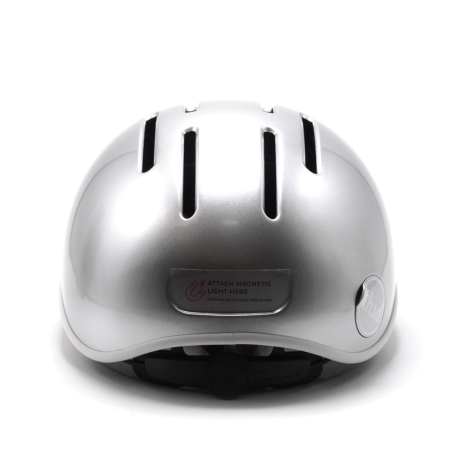 Thousand - Heritage 2.0 Bike & Skate Helmet | So Silver