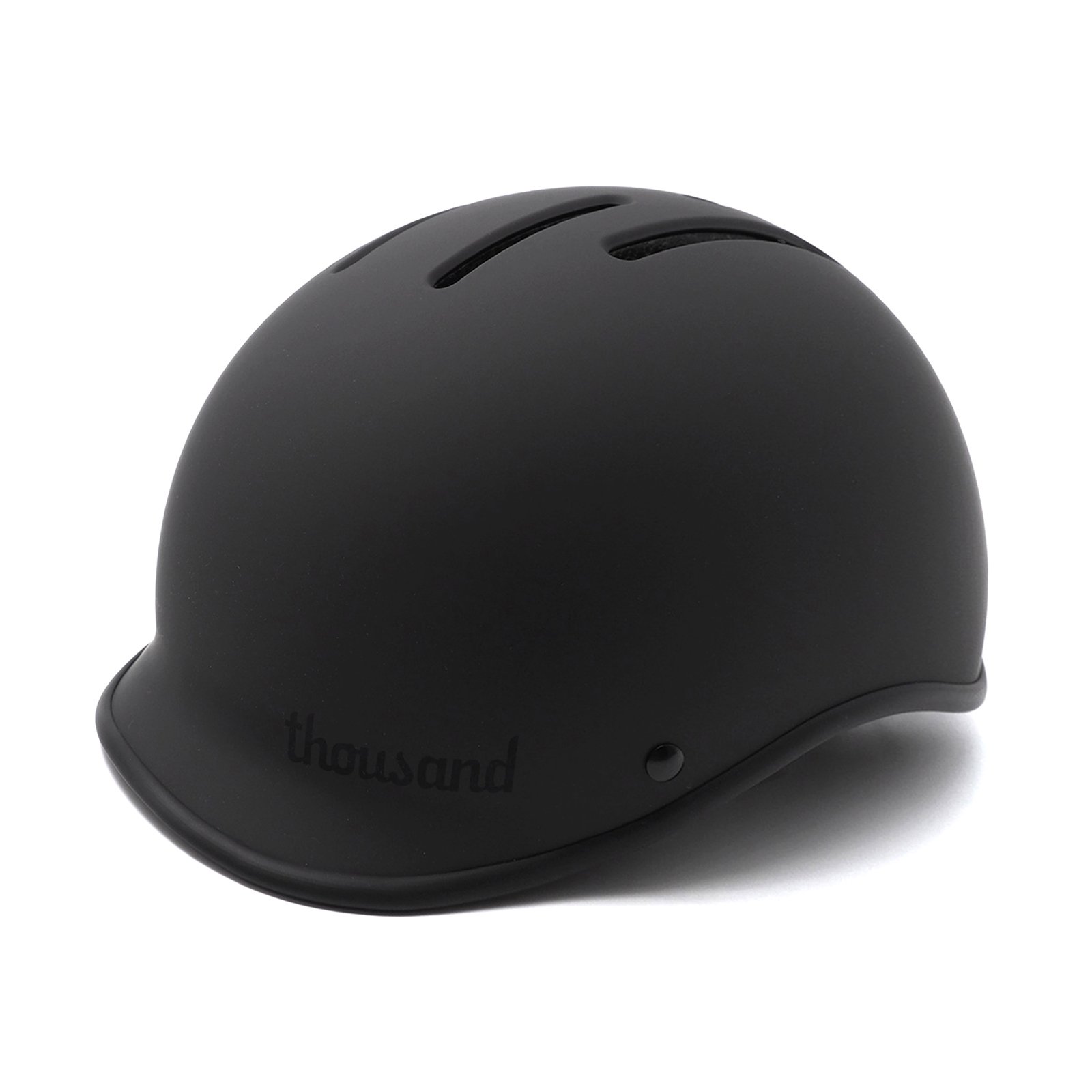 Thousand - Heritage 2.0 Bike & Skate Helmet / Stealth Black - ParkSIDER