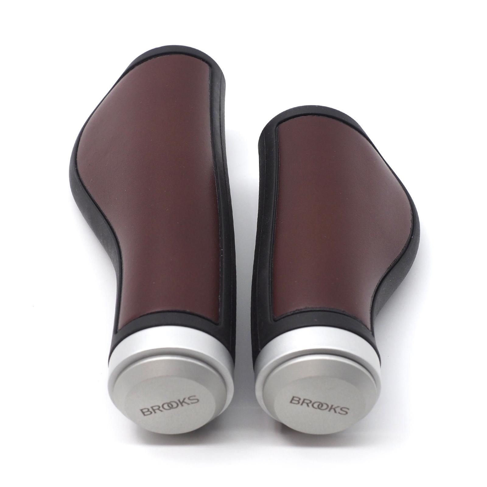 見事な Brooks製となったNew エルゴノミックレザーグリップ パーツ