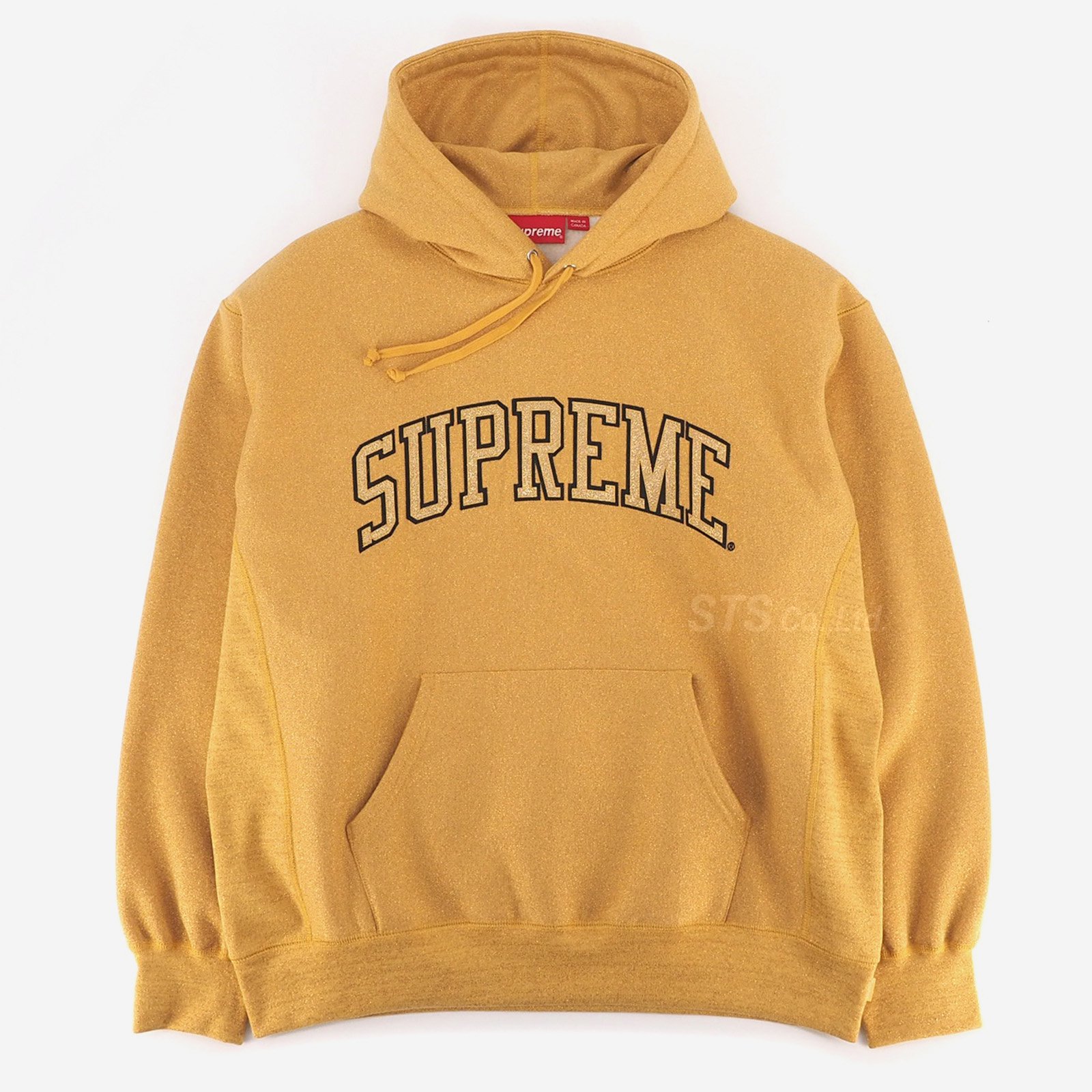 supreme Glitter Arc Hooded Sweatshirt