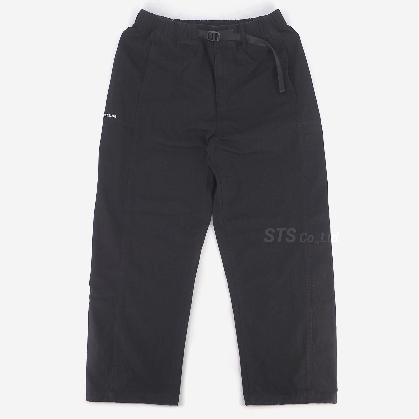 ディズニーコレクション Supreme Belted Trail Pant 黒S シュプリーム