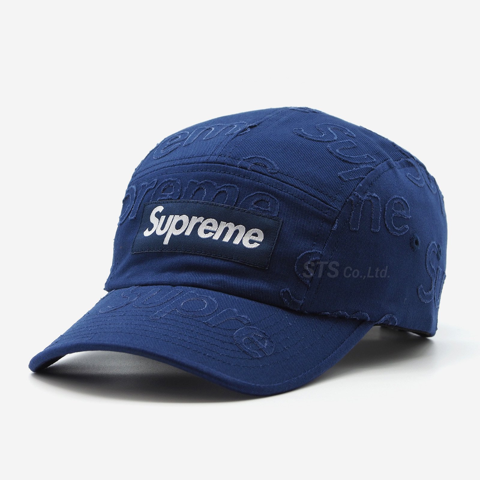 Supreme lasered twill camp cap