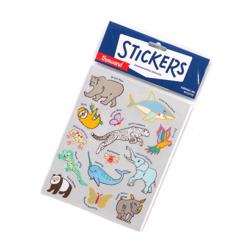 Thousand - Thousand Jr. Sticker Sheet / Endangered Species