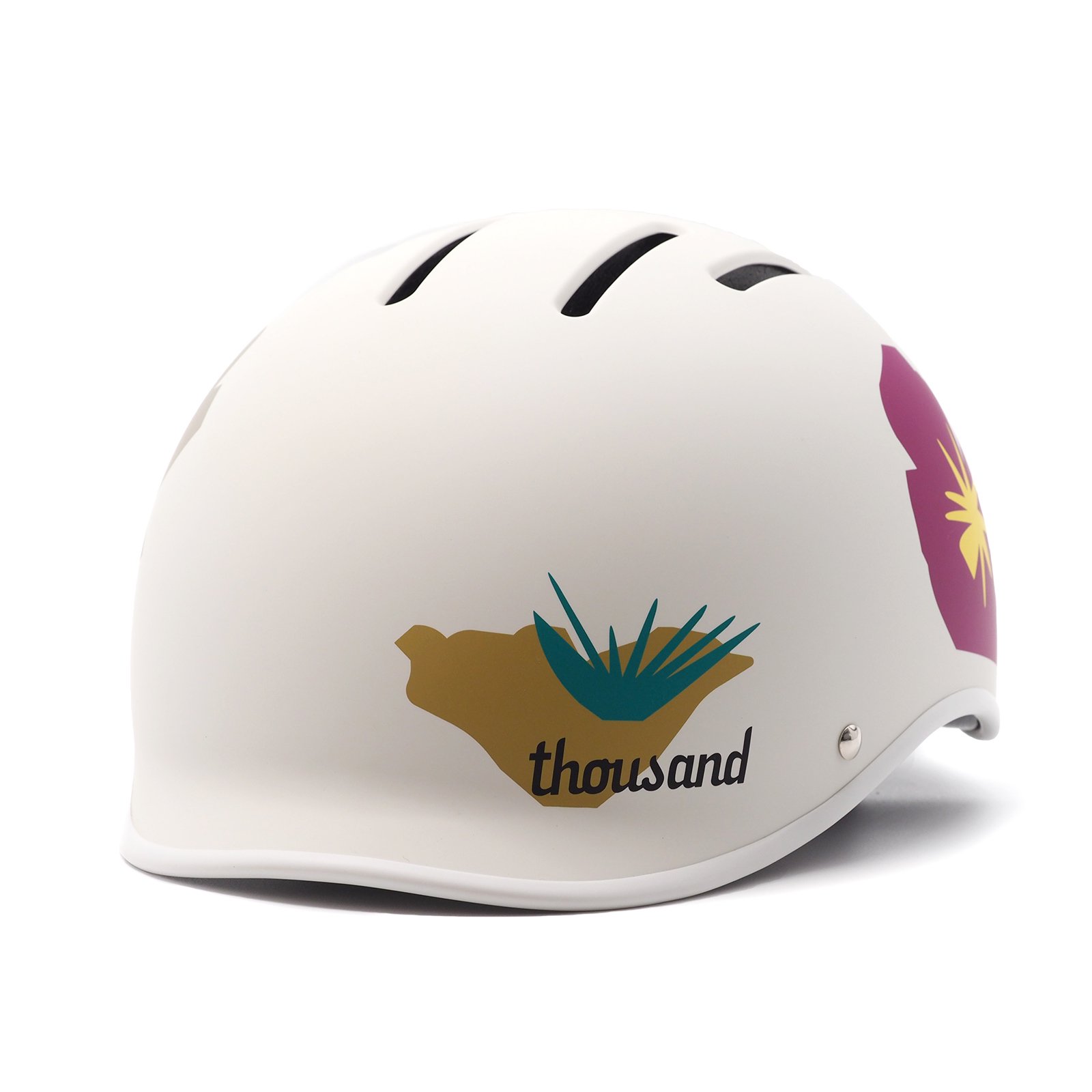 Thousand - Heritage 2.0 Bike & Skate Helmet / Super Bloom - ParkSIDER