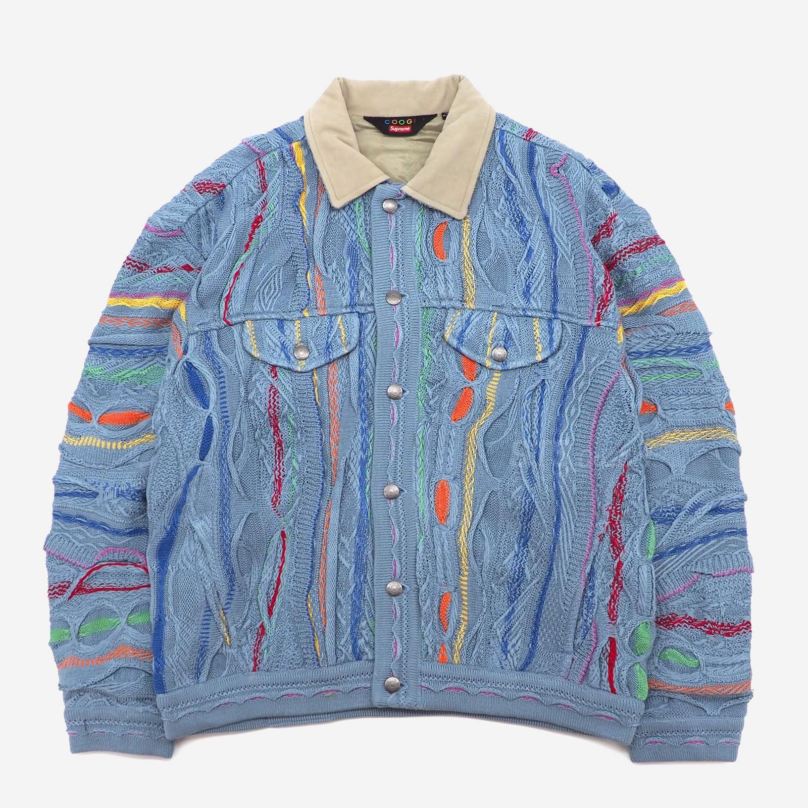 着丈67Supreme/Coogi Trucker Jacket　美品　Lサイズ