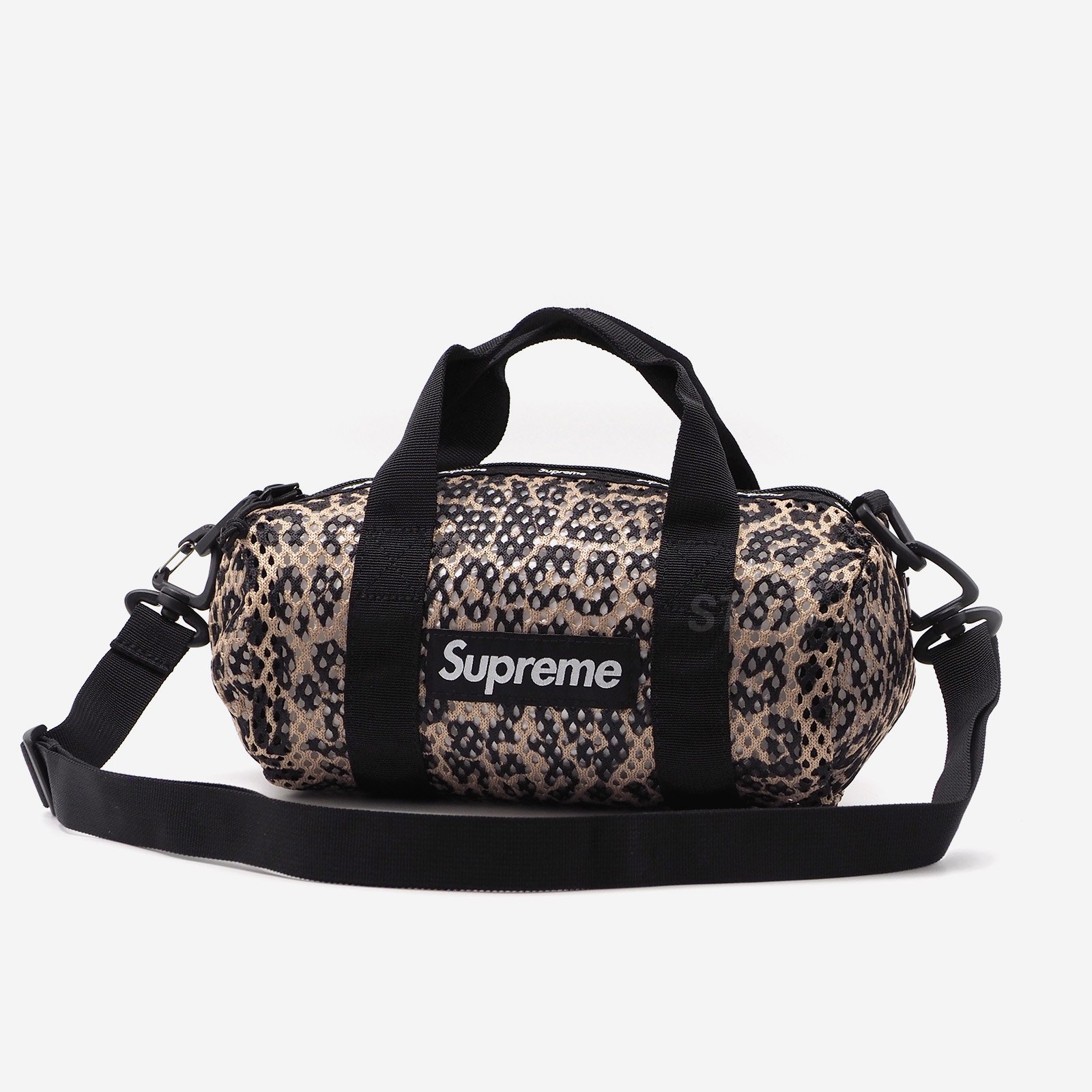 Supreme Mesh Duffle Bag "Leopard"ショルダーバッグ