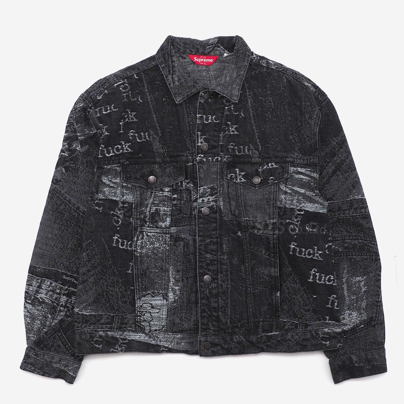 Supreme Archive Denim Jacquard Jacket M-hybridautomotive.com