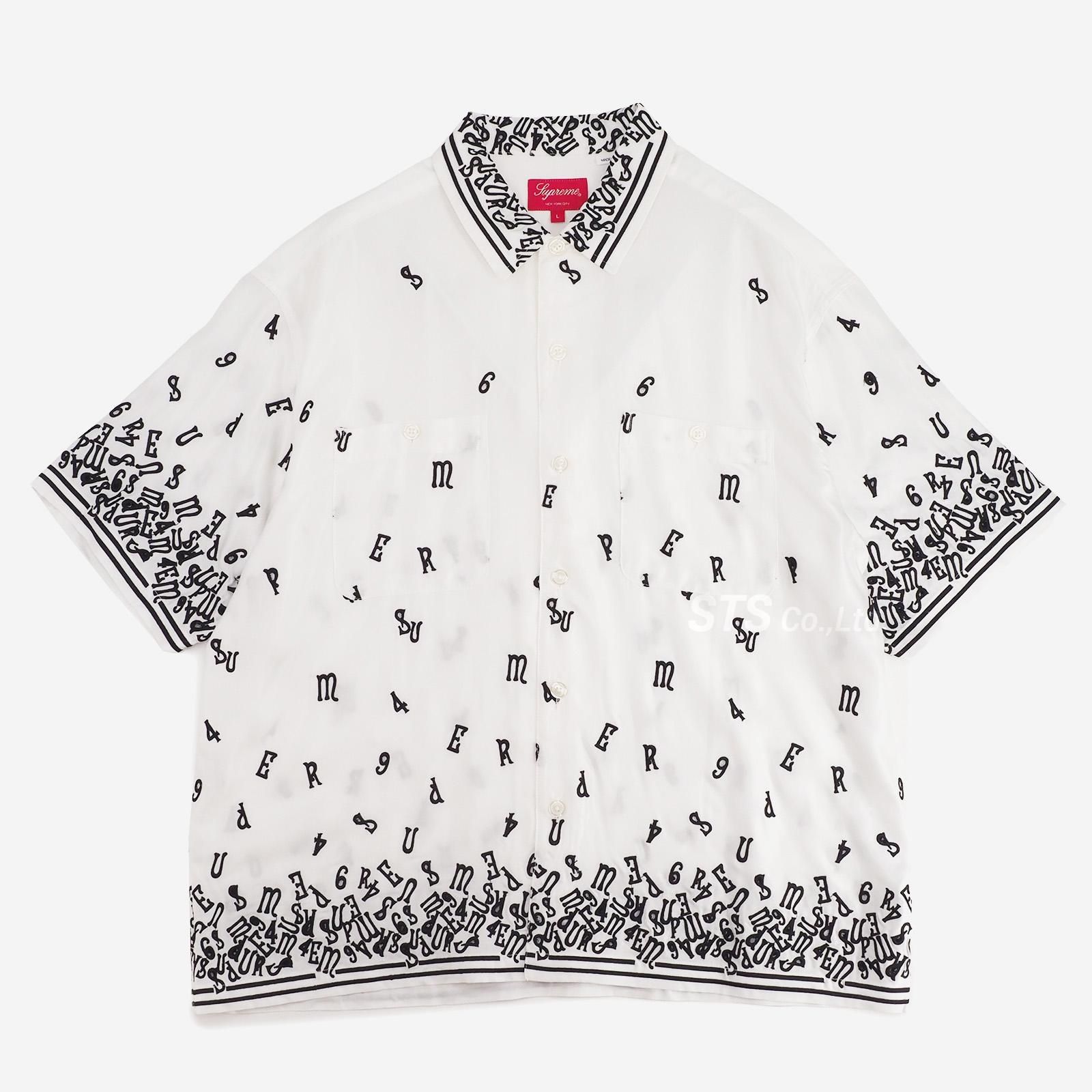 Supreme Nouveau Embroidered S/S Shirt | www.innoveering.net