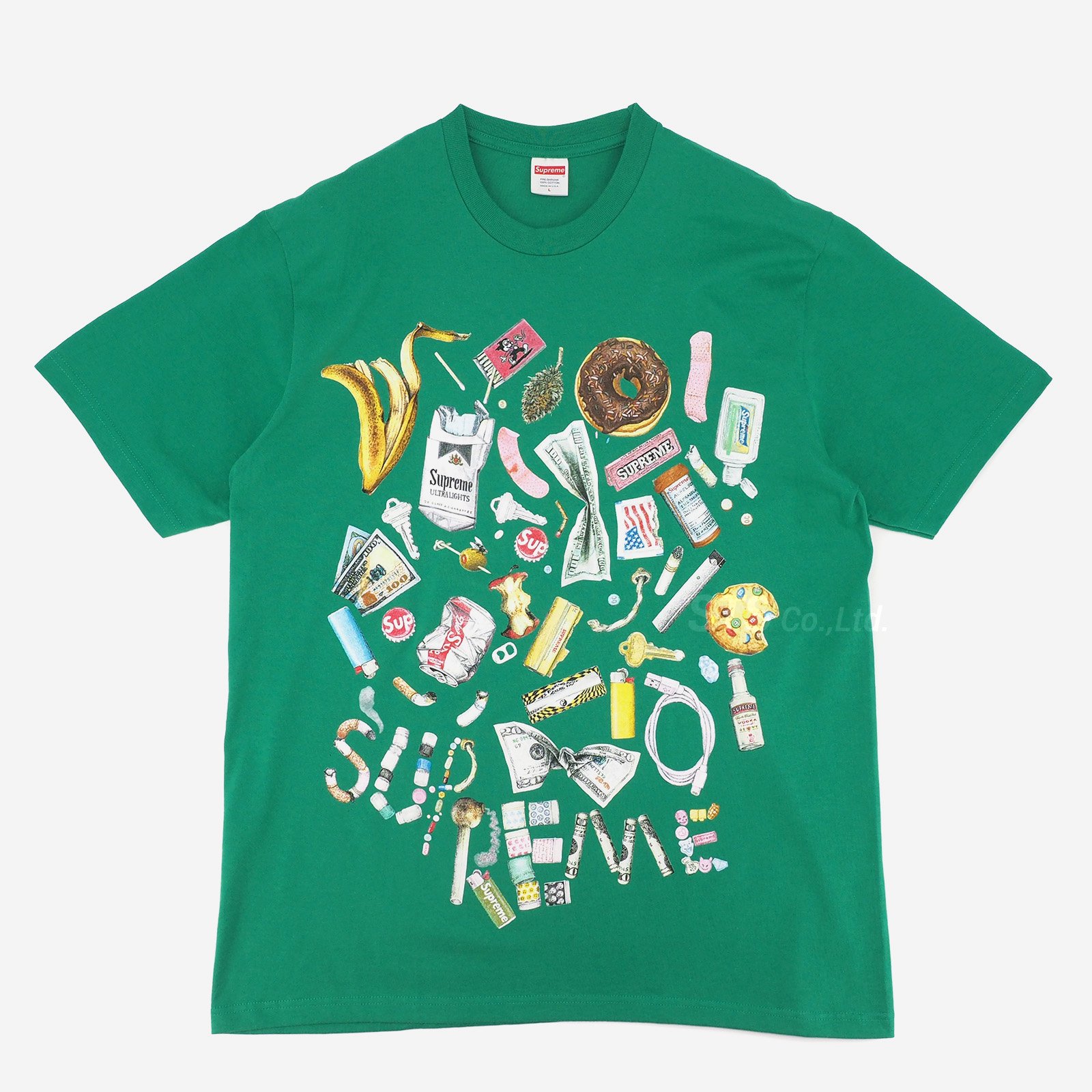 Supreme Trash Tee  トラッシュ Tシャツ ホワイト S 新品
