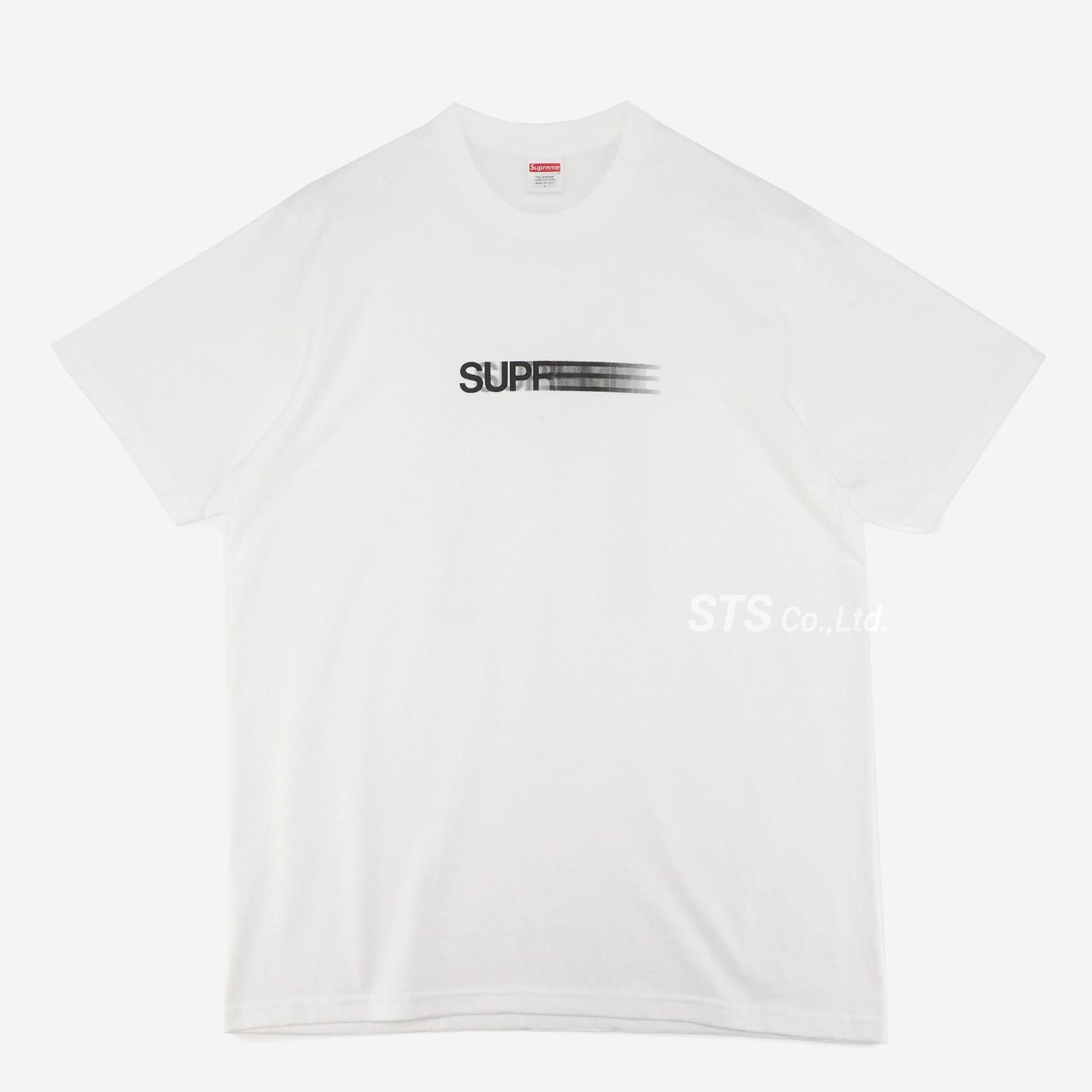 Supreme Motion Logo Tee Black Large