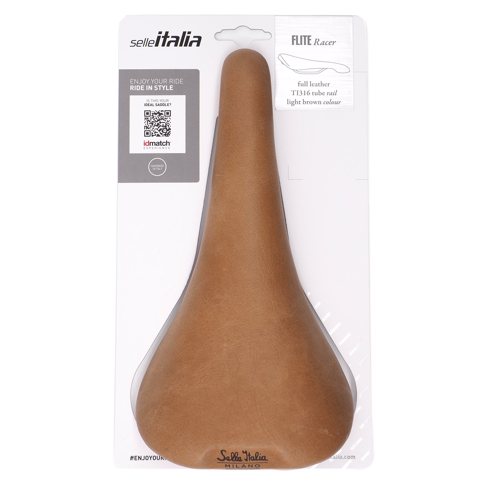 Sella Italia Milano - FLITE Racer Saddle | セラ・イタリア ミラノ フライト レーサーサドル -  ParkSIDER