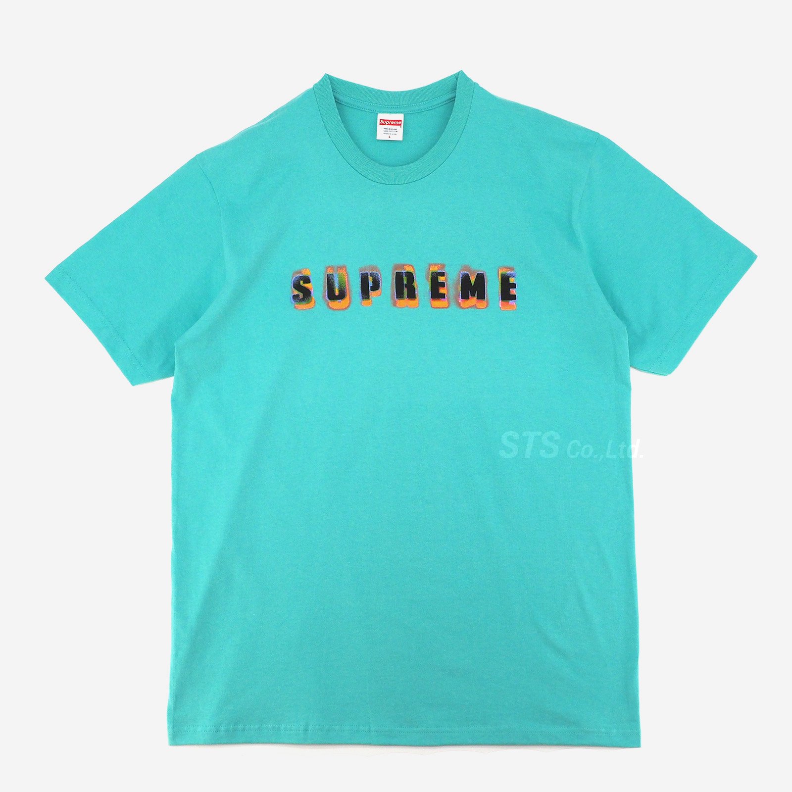 Supreme - Stencil Tee | ステンシルプレートで描いたグラフィティロゴ