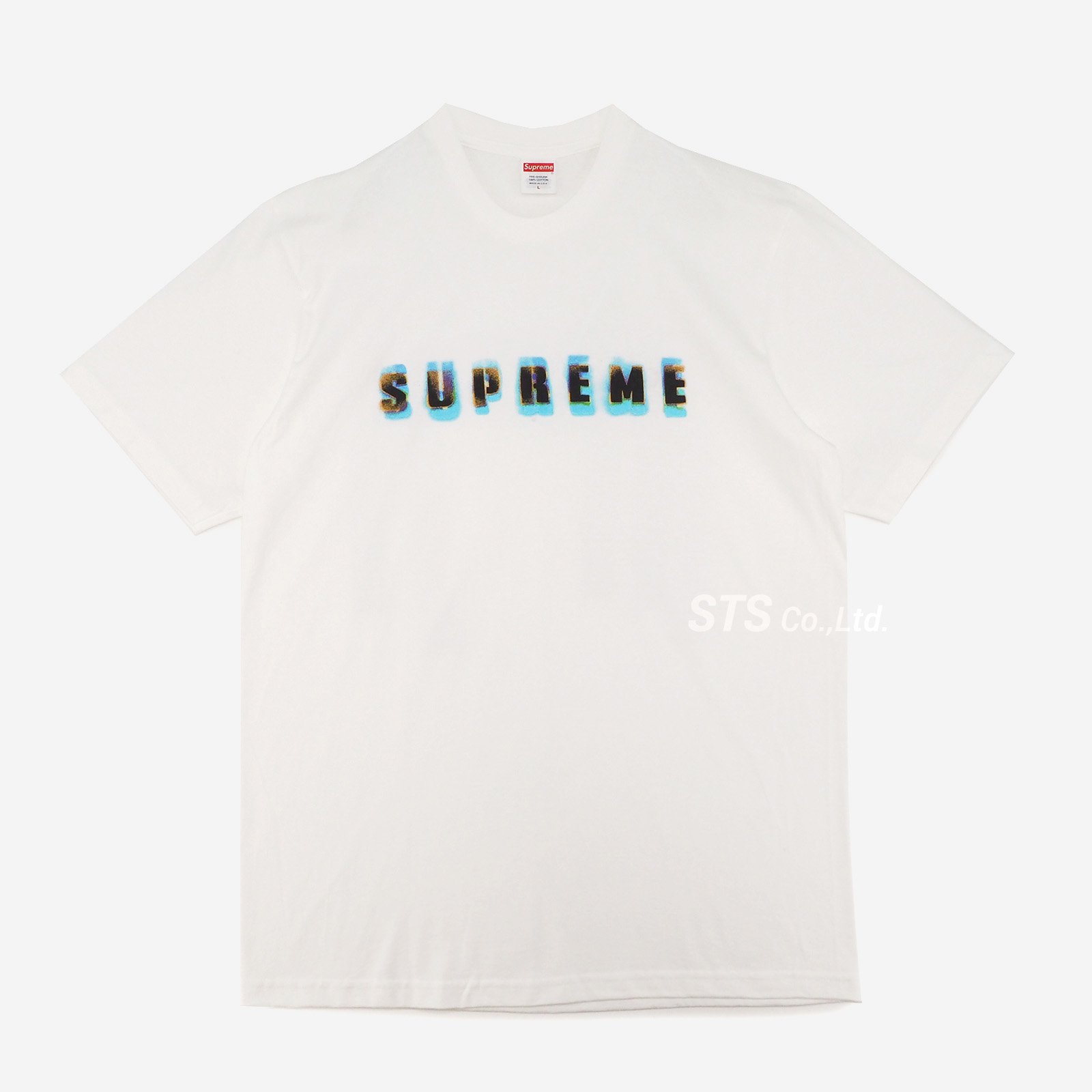 Supreme - Stencil Tee | ステンシルプレートで描いたグラフィティロゴ 