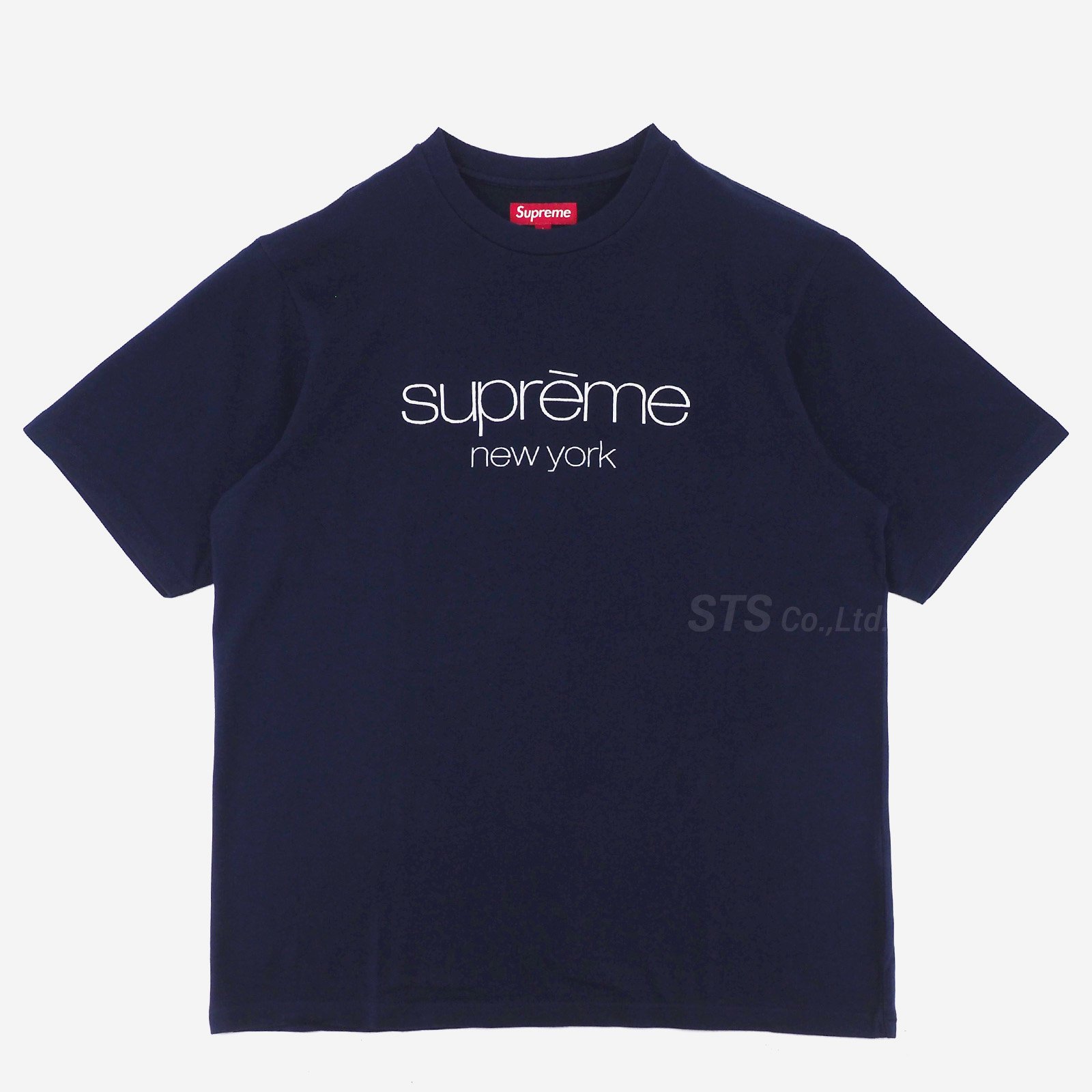 Supreme Classic Logo S/S Top 白