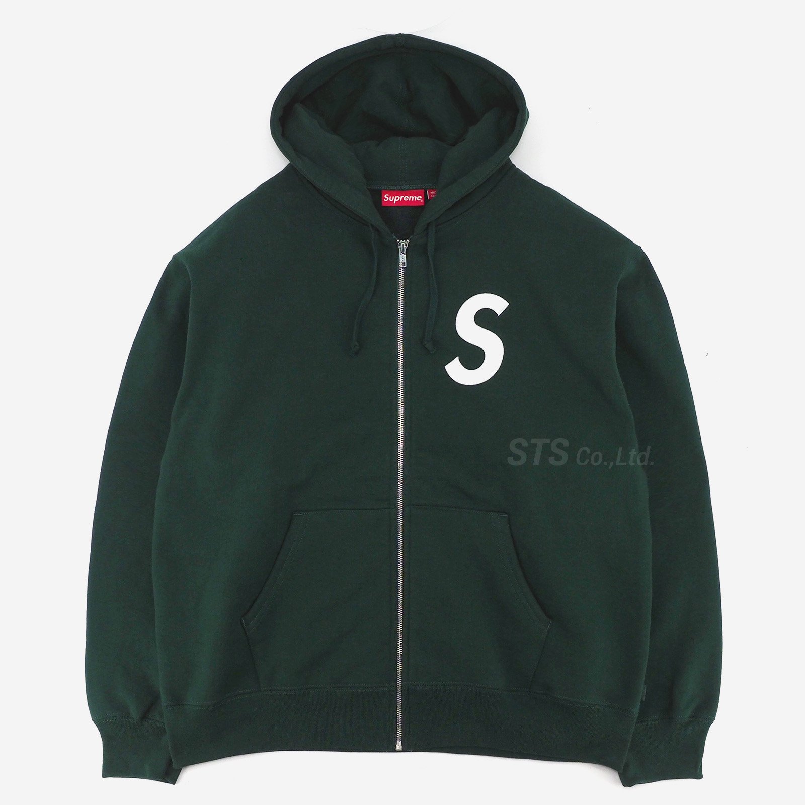Supreme - S Logo Zip Up Hooded Sweatshirt - ParkSIDER