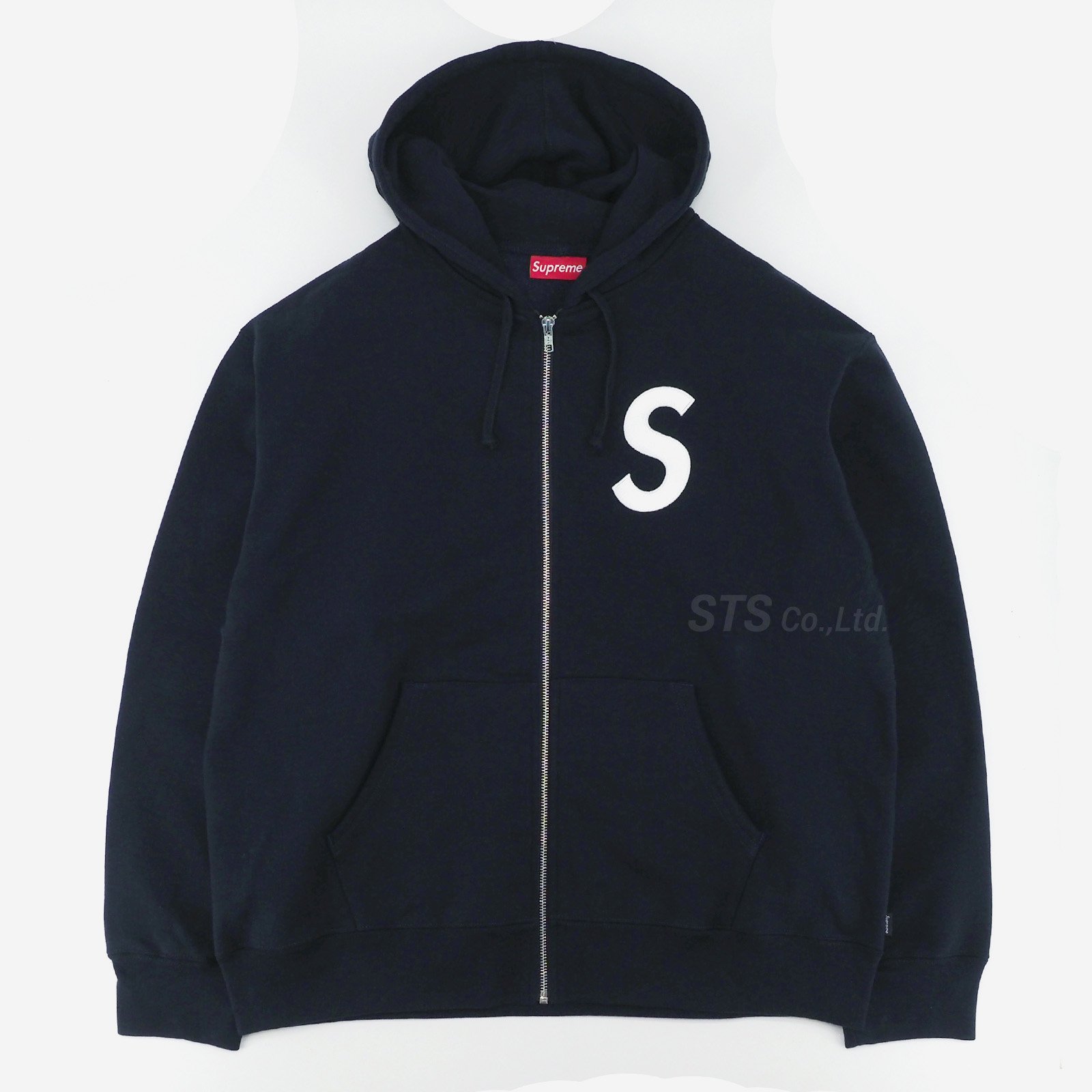 美品 Supreme S Logo Hooded Sweatshirt Mサイズ使用感の少ない美品