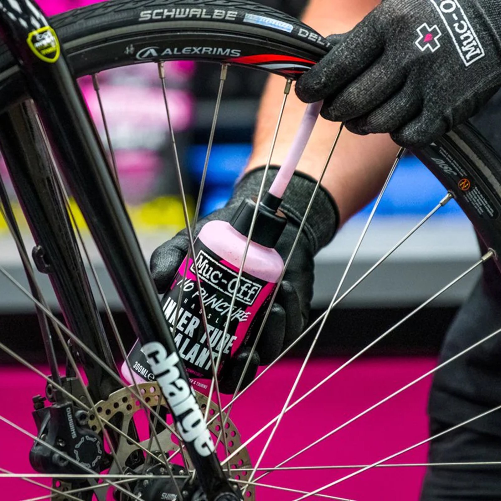 MUC-OFF - NO PUNCTURE HASLE INNERTUBE SEALANT | バイクパフォーマンスを最大限まで発揮 |  インナーチューブ用シーラント - ParkSIDER