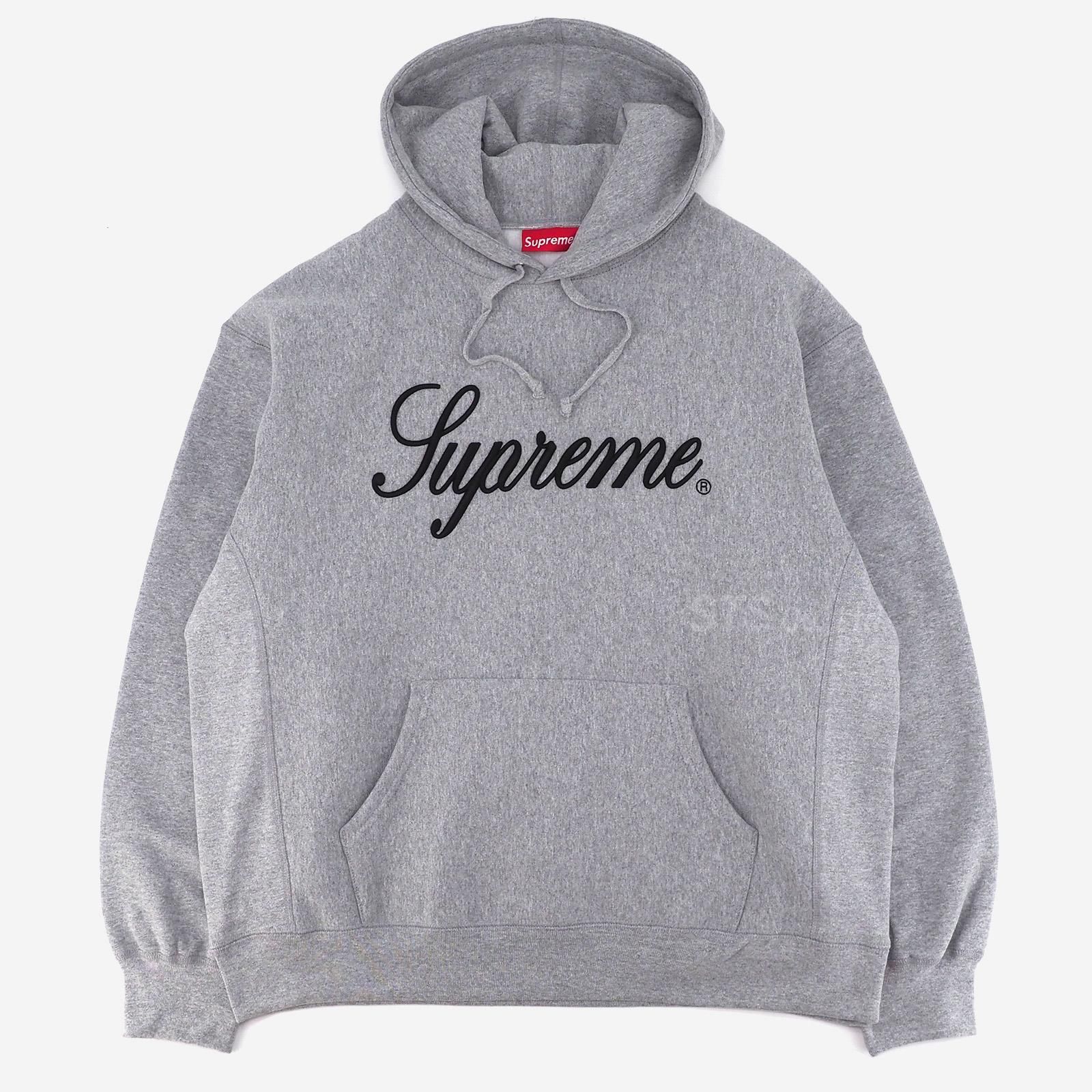 ⚠︎ハム　Supreme Raised Script スウェット パーカー Supreme - Raised Script Hooded Sweatshirt | スクリプトロゴが