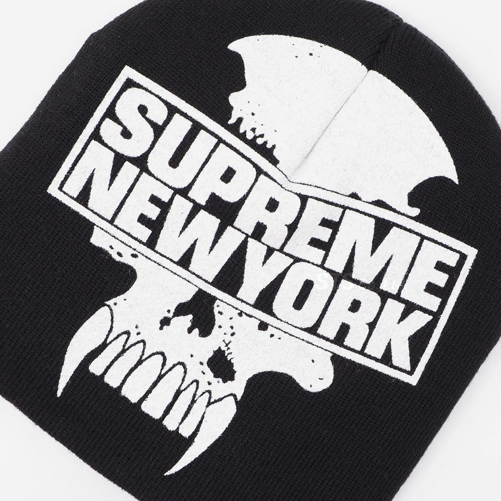 Supreme/Bounty Hunter Beanie | ホワイトペイント入りスカル