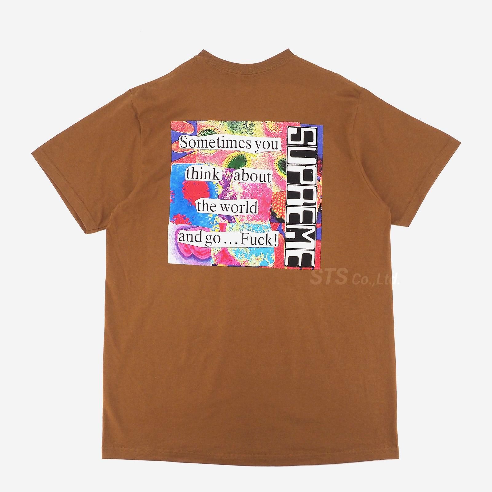 75センチ身幅SUPREME シュプリーム 21AW Monster Tee Weirdo Dave ウィアードデイブ グラフィック プリント 半袖Tシャツ