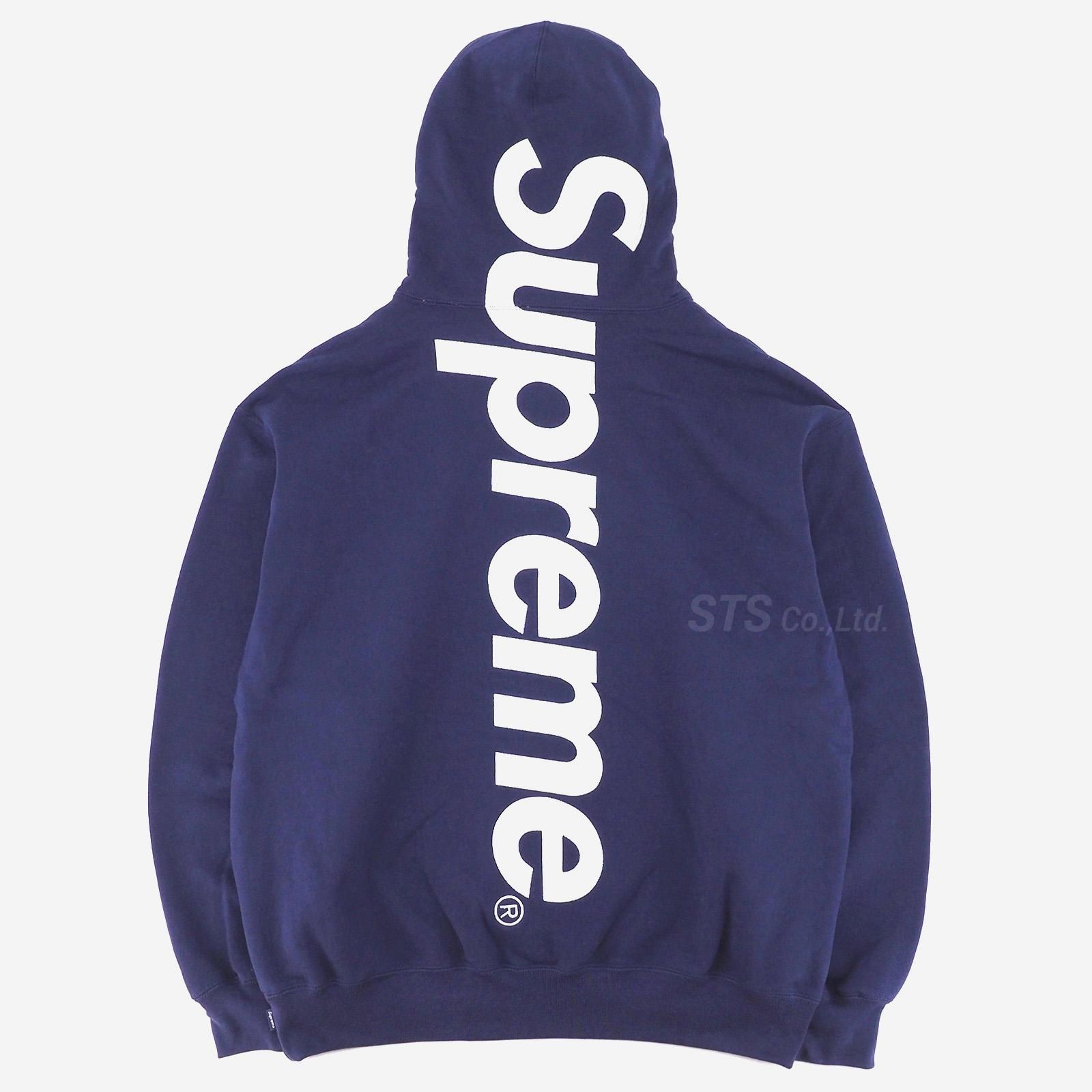 Supreme Satin Applique Hooded Sweatshirt