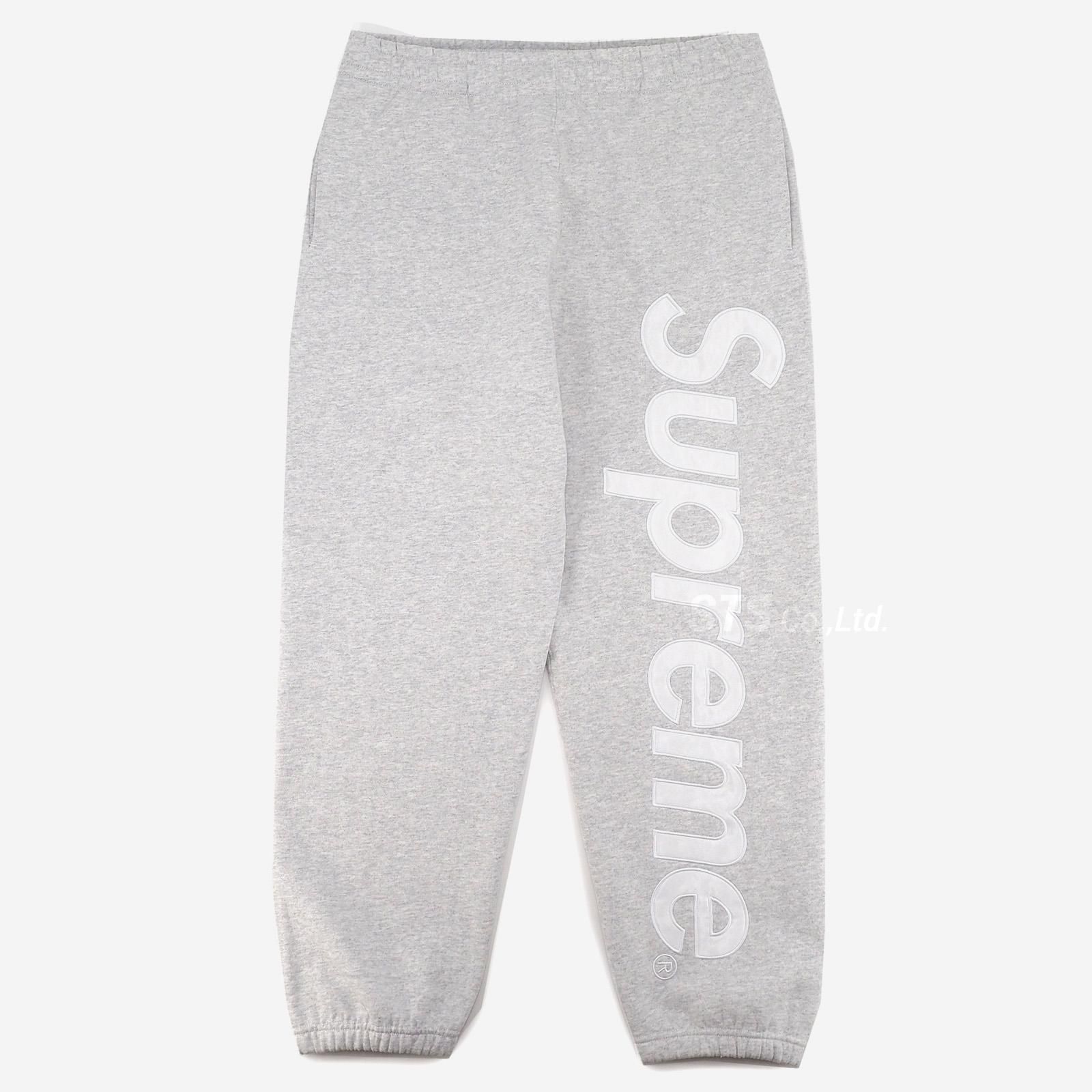 supreme サテンアップリケスウェットパンツ綺麗な状態だと思います