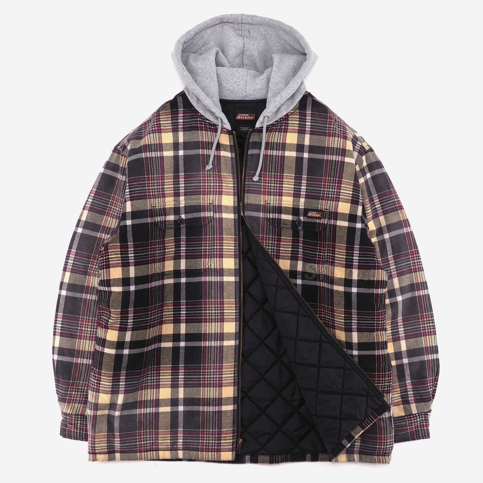 Supreme/Dickies Plaid Hooded Zip Up Shirt | 2023 Fall/Winter ...