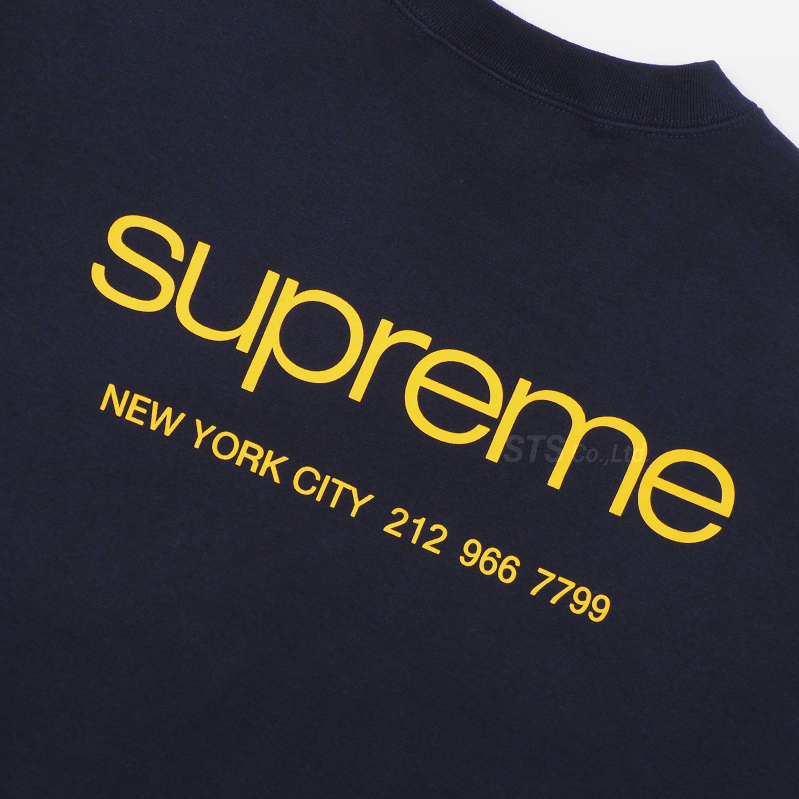 Supreme - NYC Crewneck | バックプリントでロゴが大きく入ったクルー 