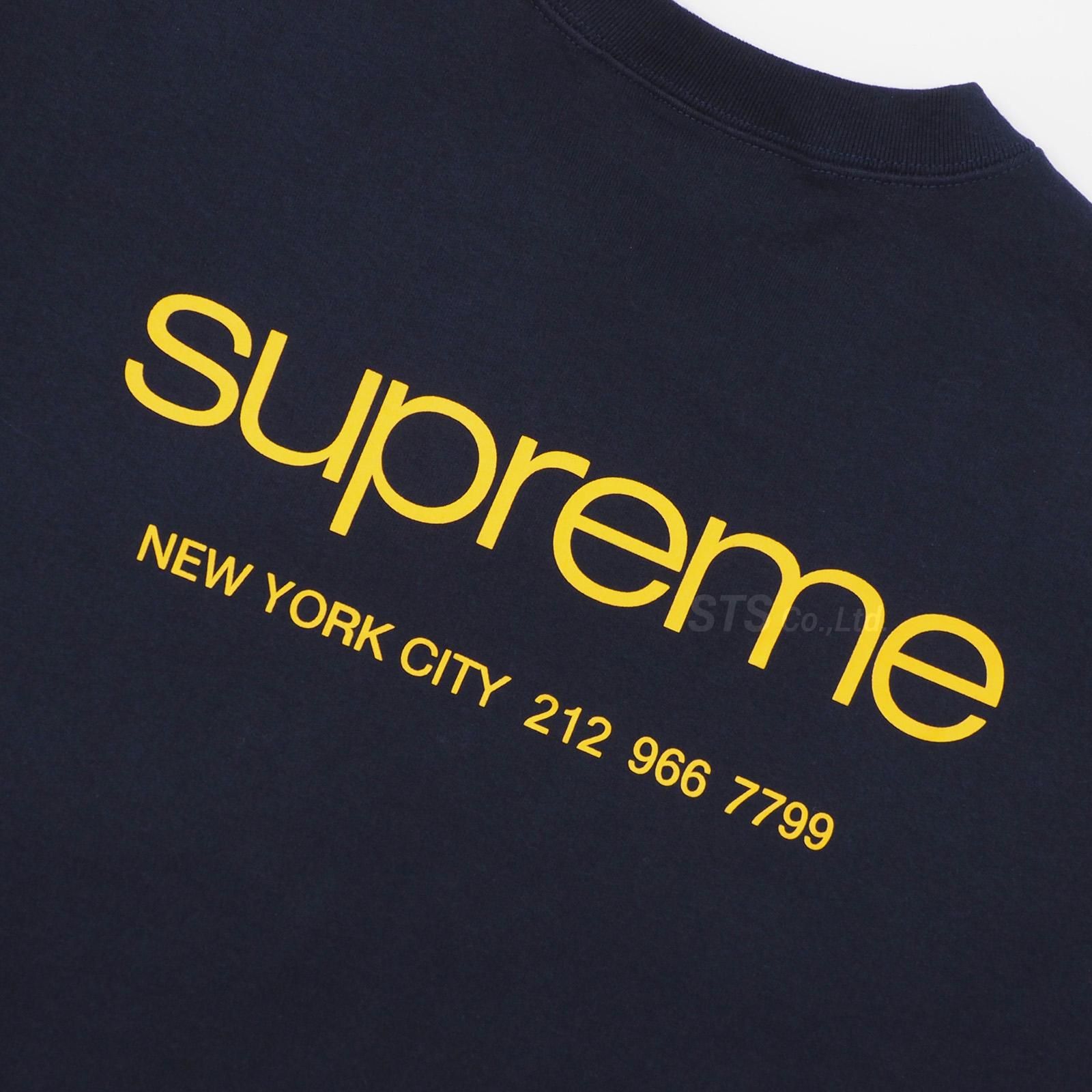 Supreme - NYC Crewneck | バックプリントでロゴが大きく入ったクルー