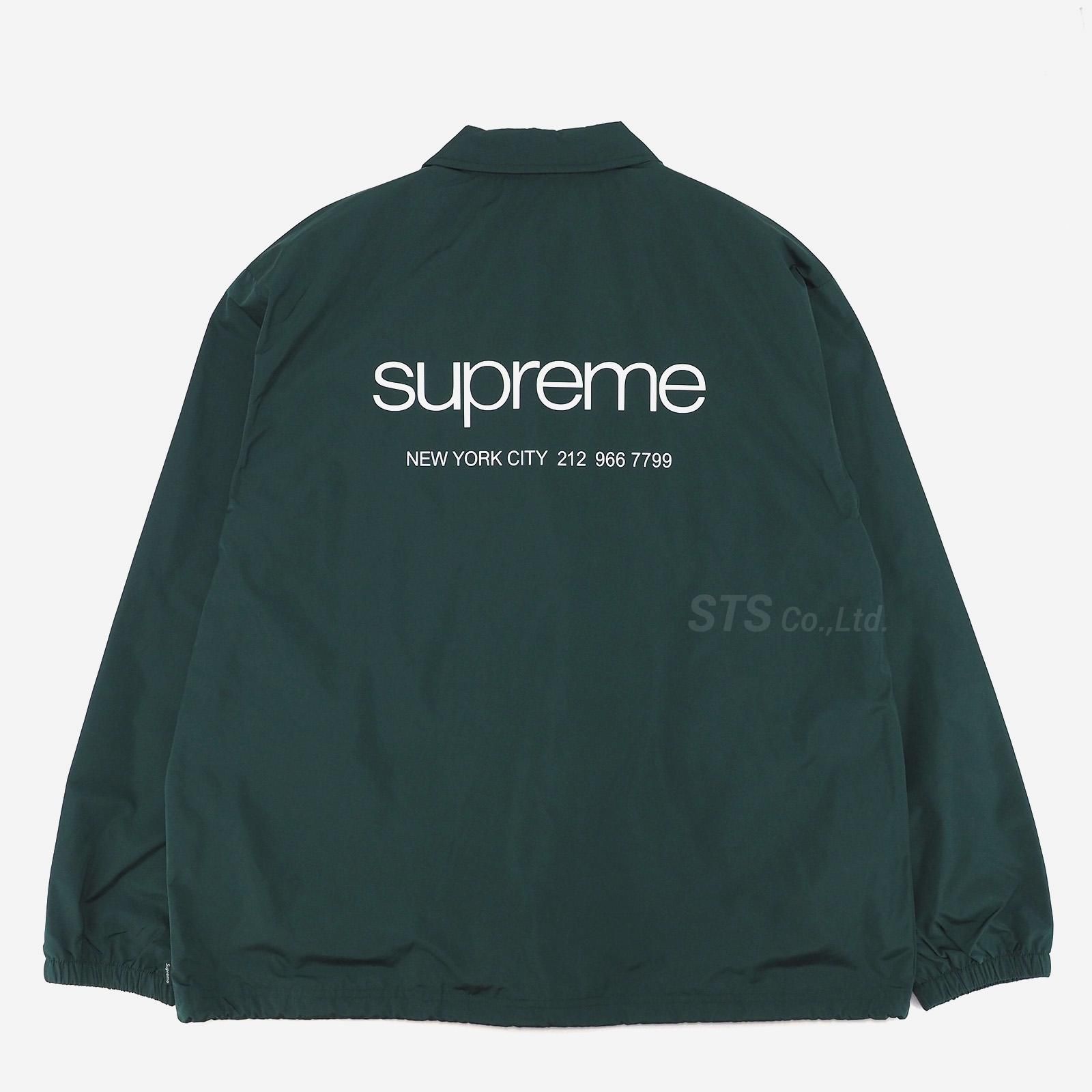 Supreme - NYC Coaches Jacket | バックにロゴがプリントされたコーチジャケット - ParkSIDER