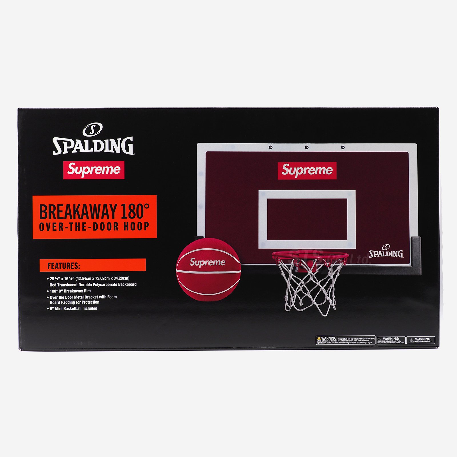 Supreme/Spalding Mini Basketball Hoop | スポルディングに別注を掛け ...