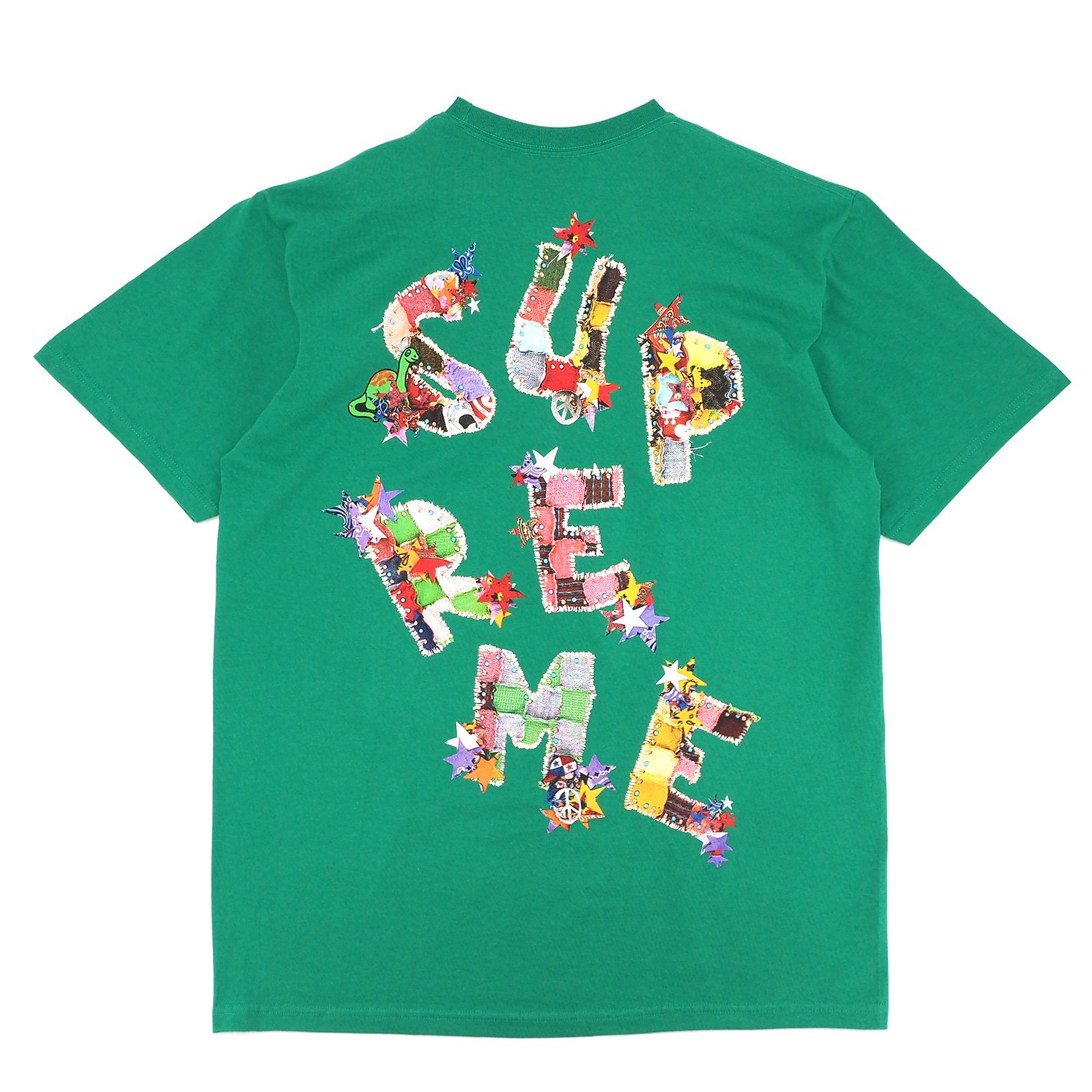 Supreme - Patchwork Tee | SUPREME x Shaun Crawfordのアートワークを 