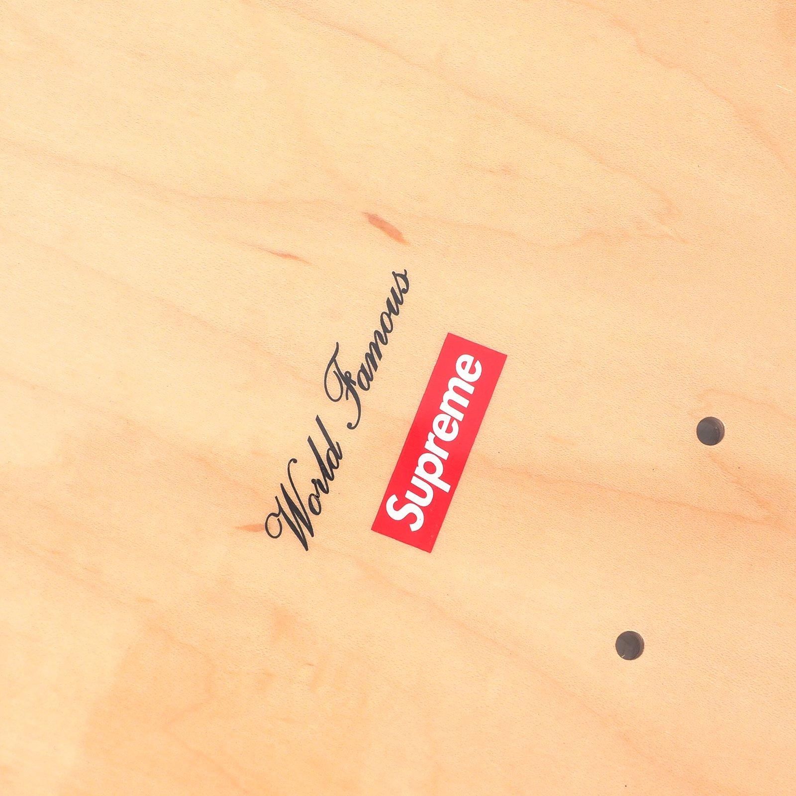 Supreme - Routed Box Logo Skateboard | 20周年記念デッキ - ParkSIDER