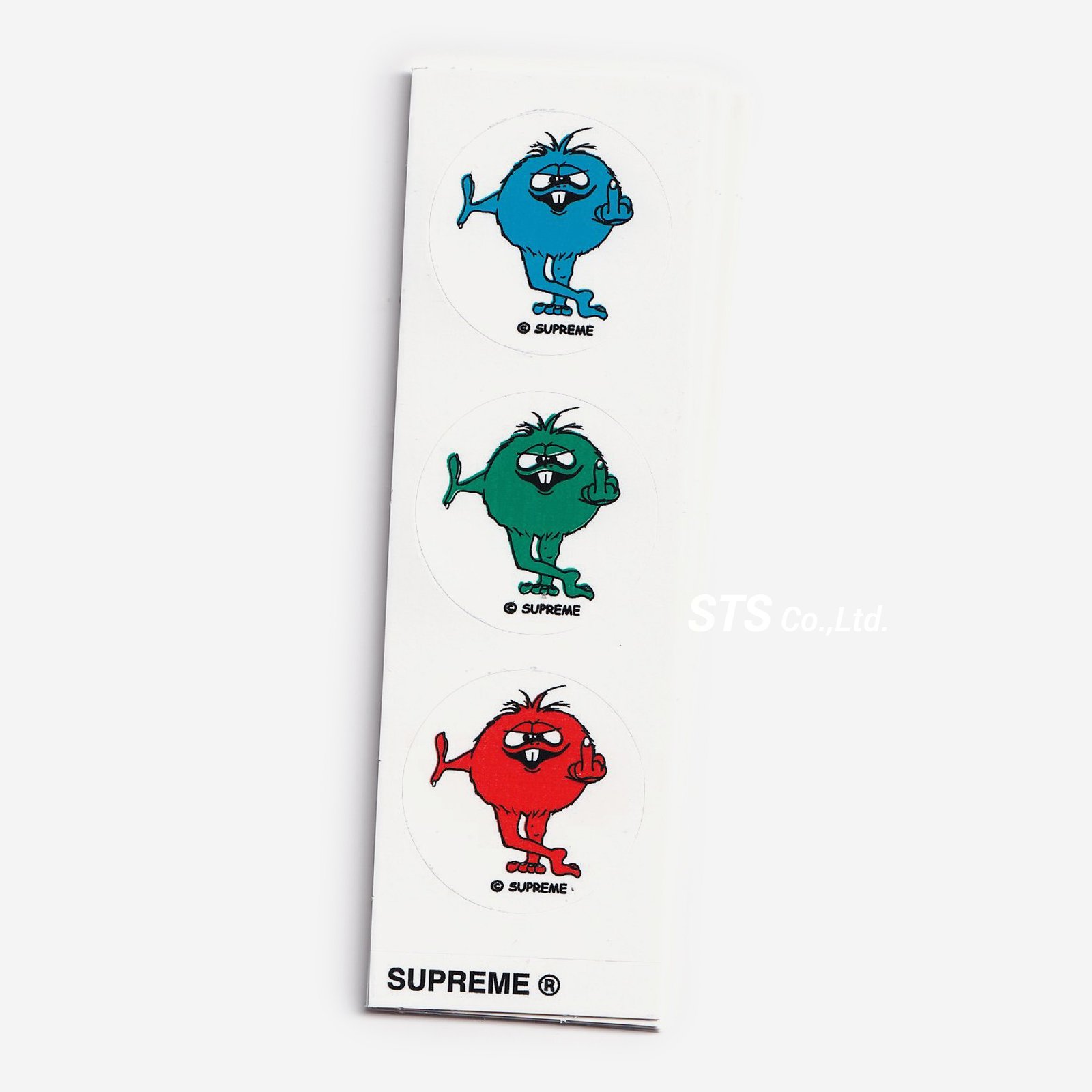 Supreme - Camacho Mini Sticker Sheet | 3色のカマチョが集まったミニ